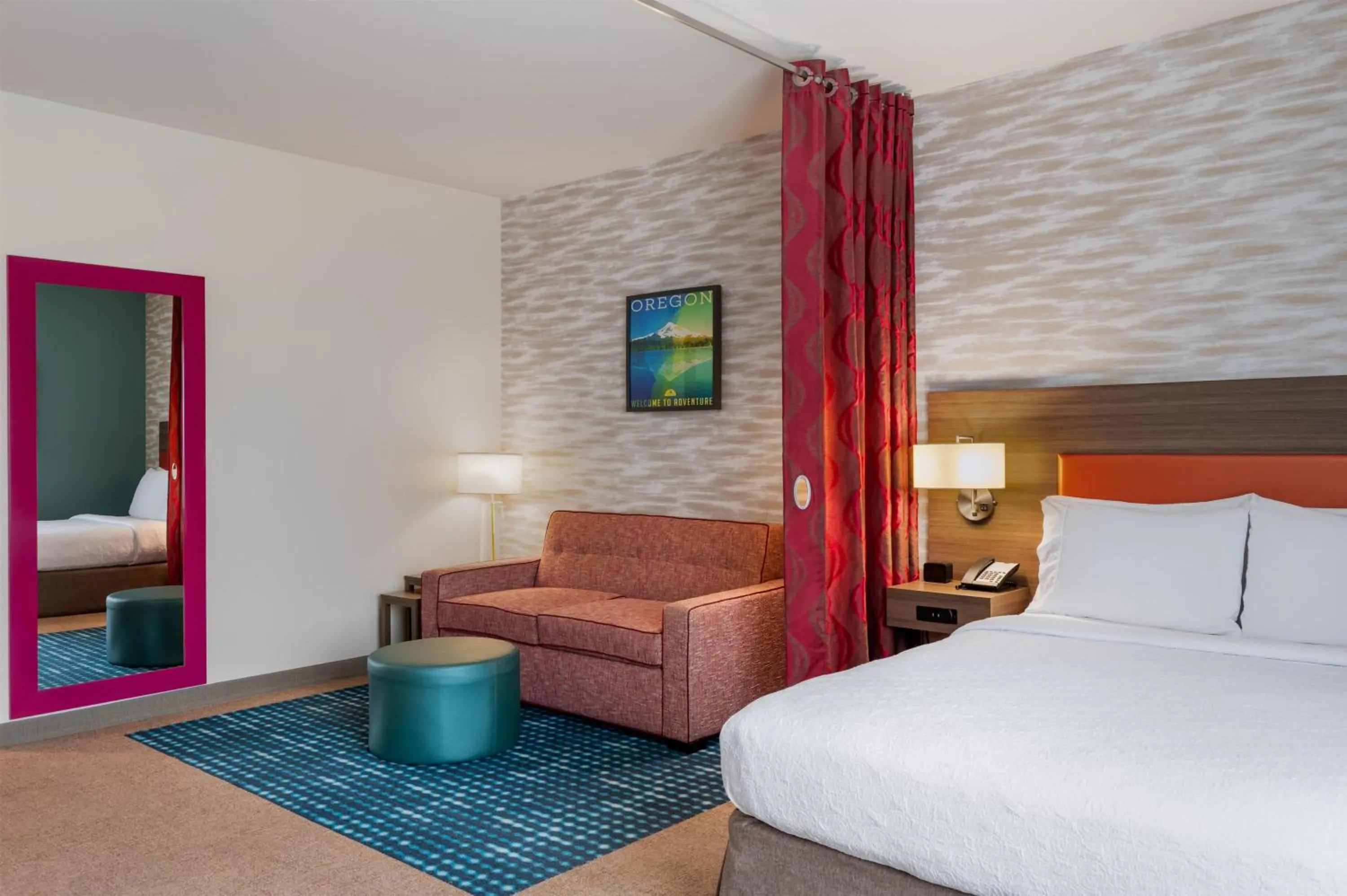 Bed in Home2 Suites By Hilton Salem