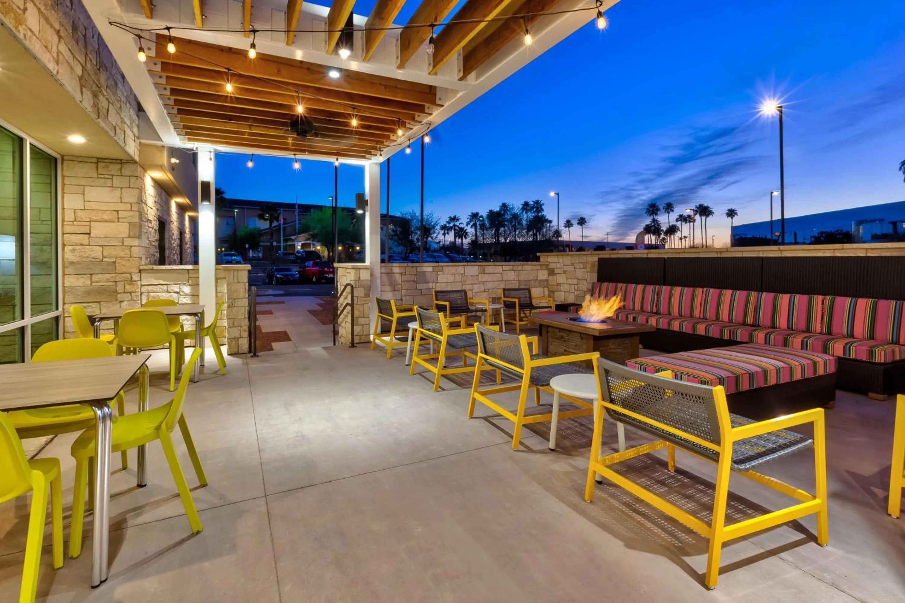 Patio in Home2 Suites By Hilton Tucson Airport, Az