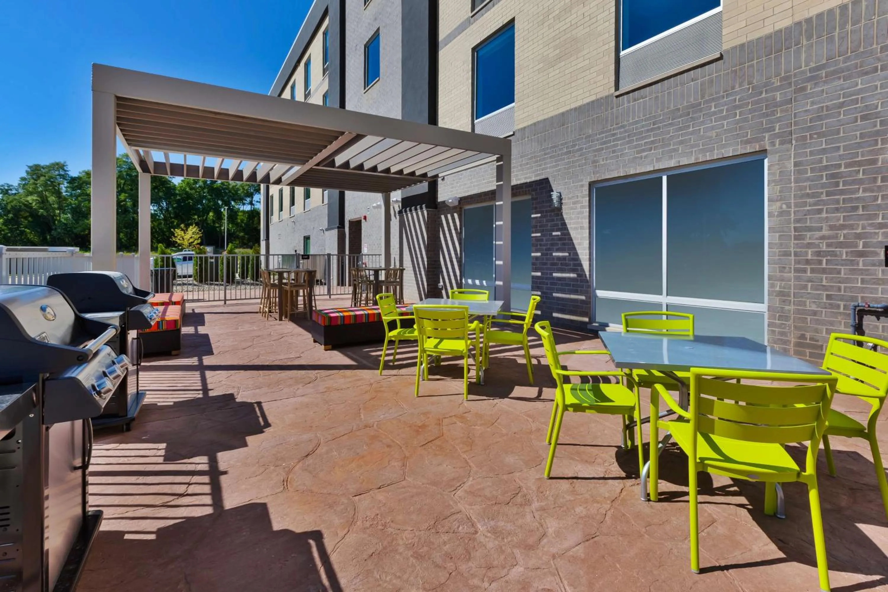 Patio in Home2 Suites By Hilton Grand Blanc Flint, Mi