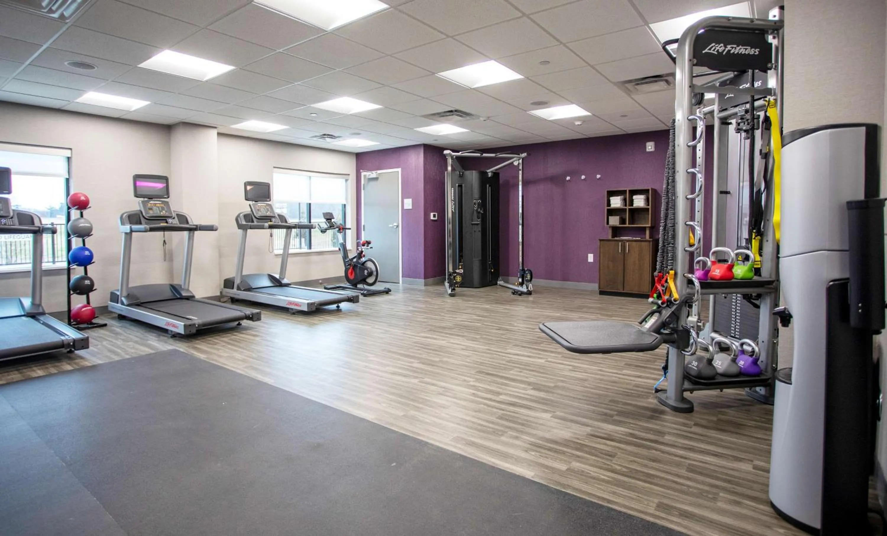 Fitness centre/facilities in Hampton Inn Lexington, Tn