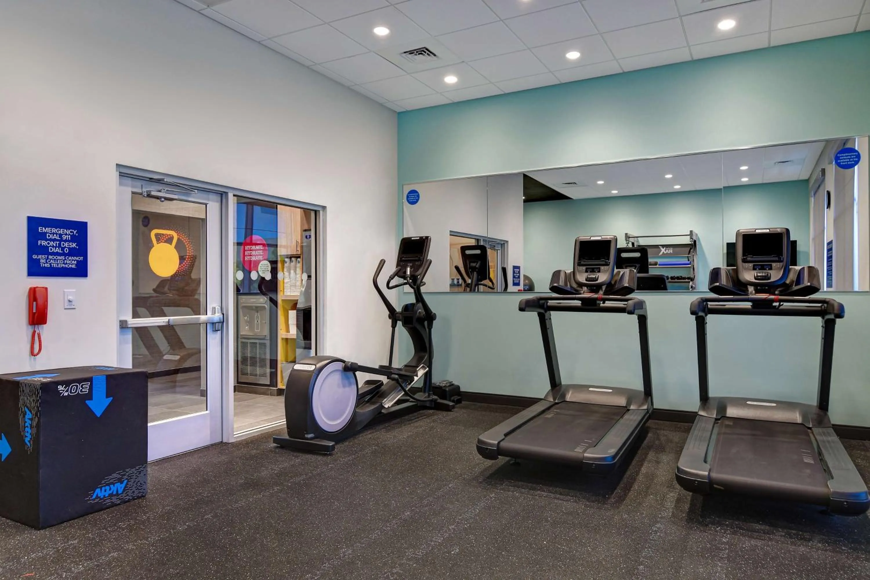 Fitness centre/facilities in Tru By Hilton Rocky Mount, Nc