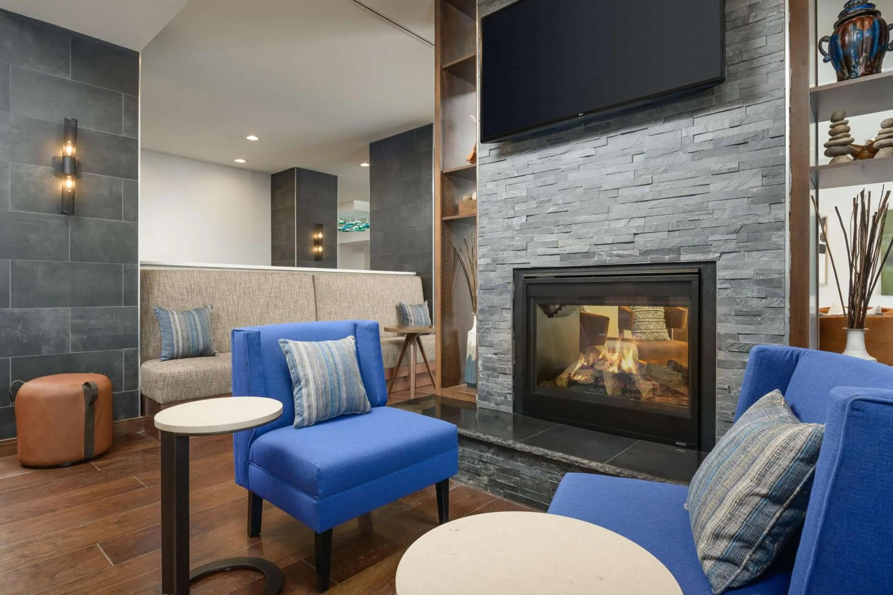 Lobby or reception in Hampton Inn Blue Ridge, GA