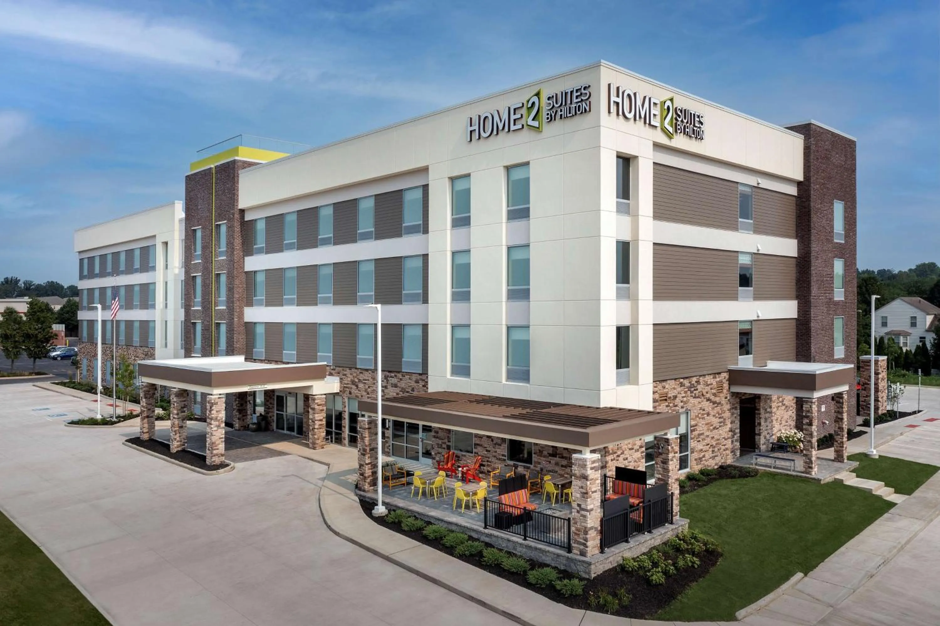 Property building in Home2 Suites By Hilton Columbus Polaris