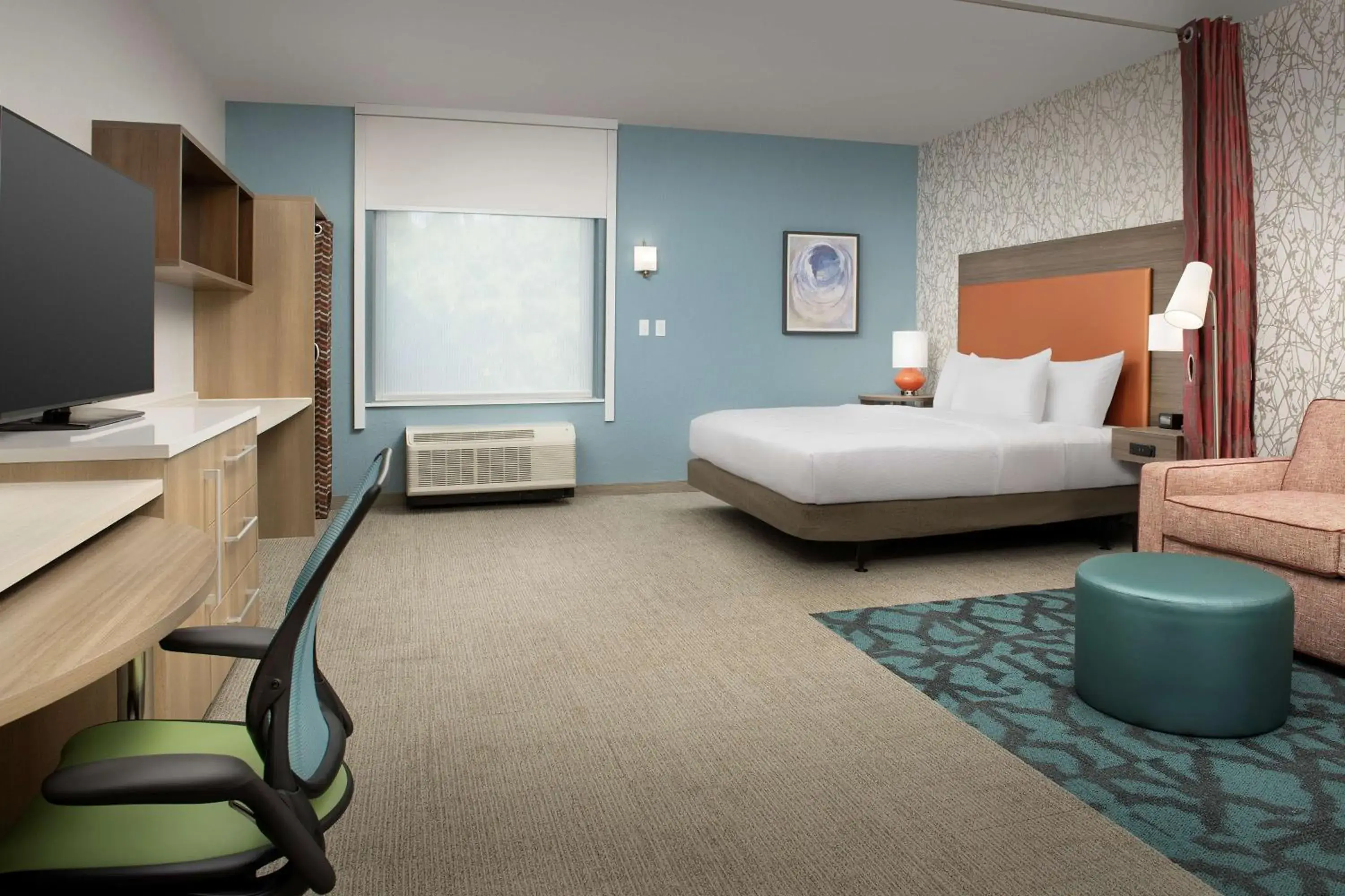 King Studio Suite - Mobility Access/Non-Smoking in Home2 Suites By Hilton Tampa Westshore Airport, Fl King Studio Suite - Mobility Access/Non-Smoking in Home2 Suites By Hilton Tampa Westshore Airport, Fl