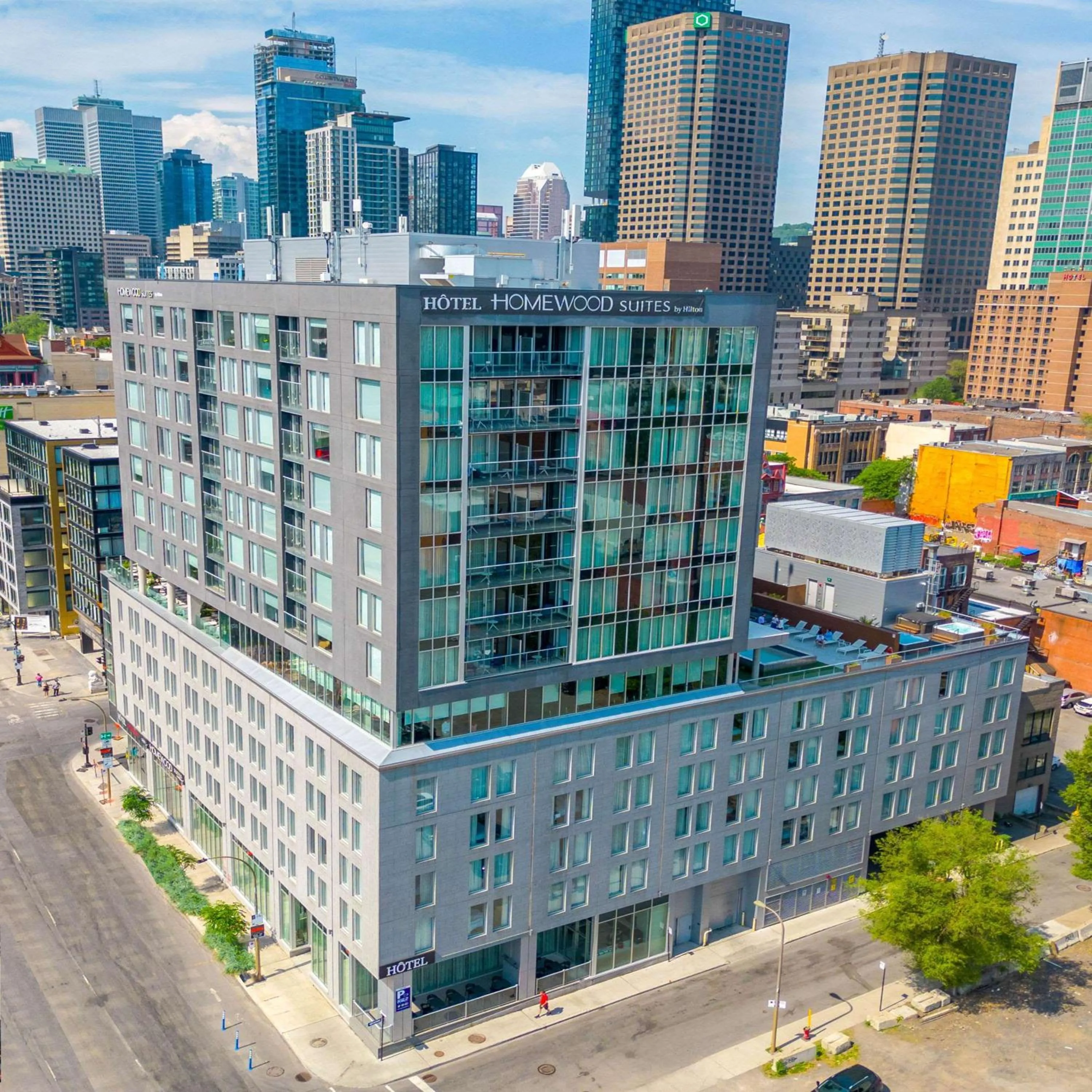 Property building in Hampton Inn Montreal Downtown, Qc