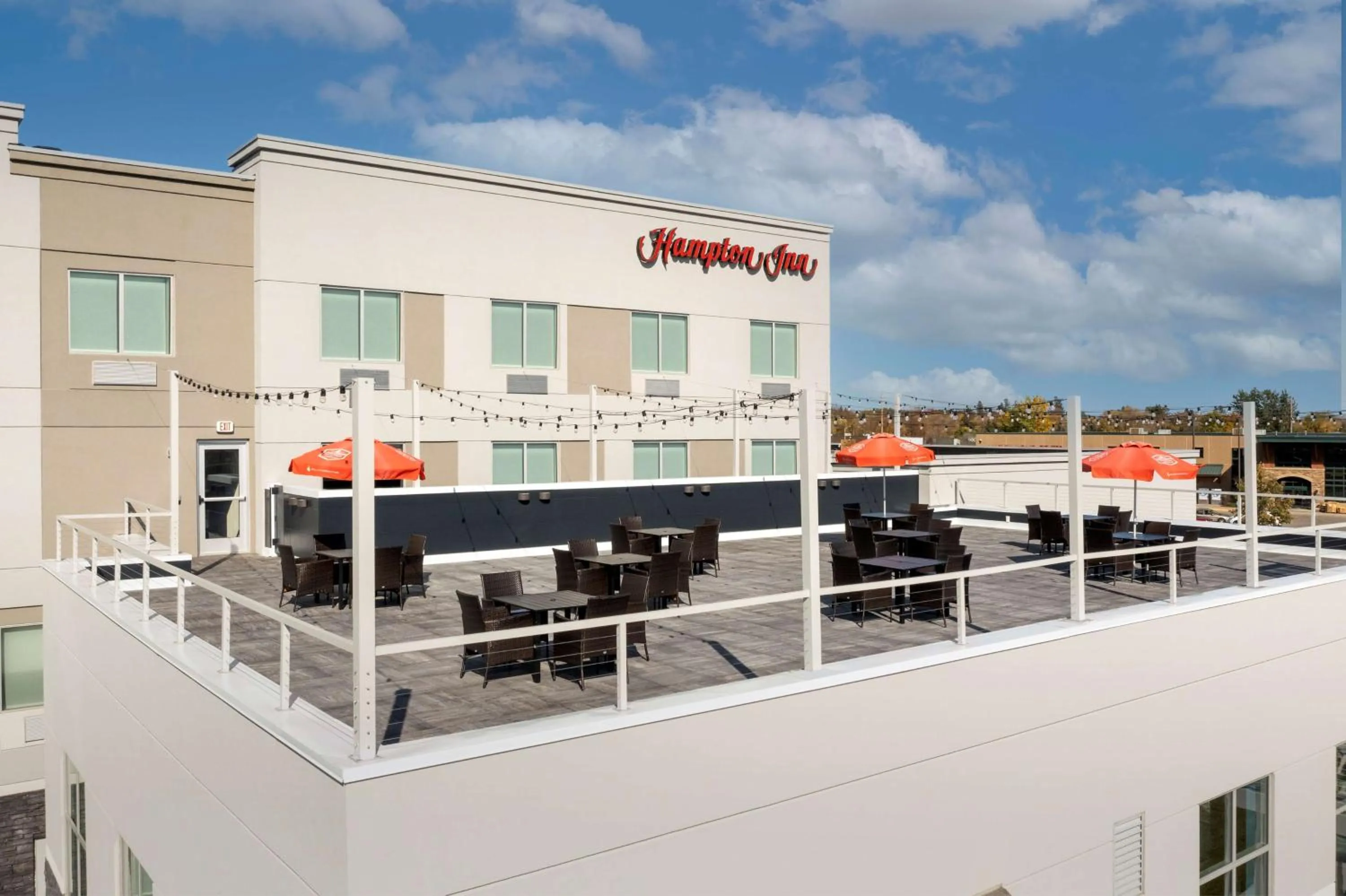 Patio in Hampton Inn Warroad, MN