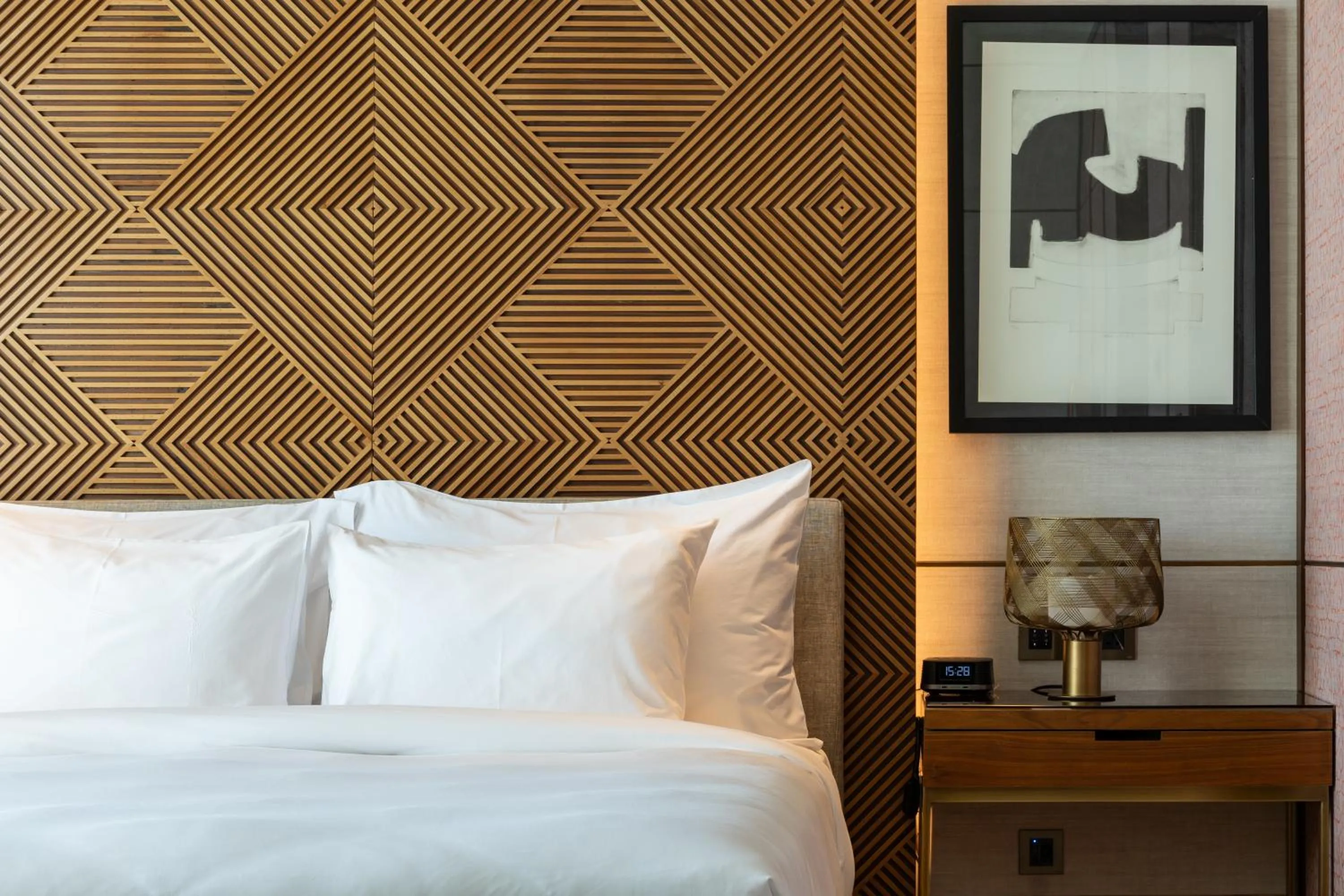 Bed in SHIRVAN Hotel City Yard Jeddah