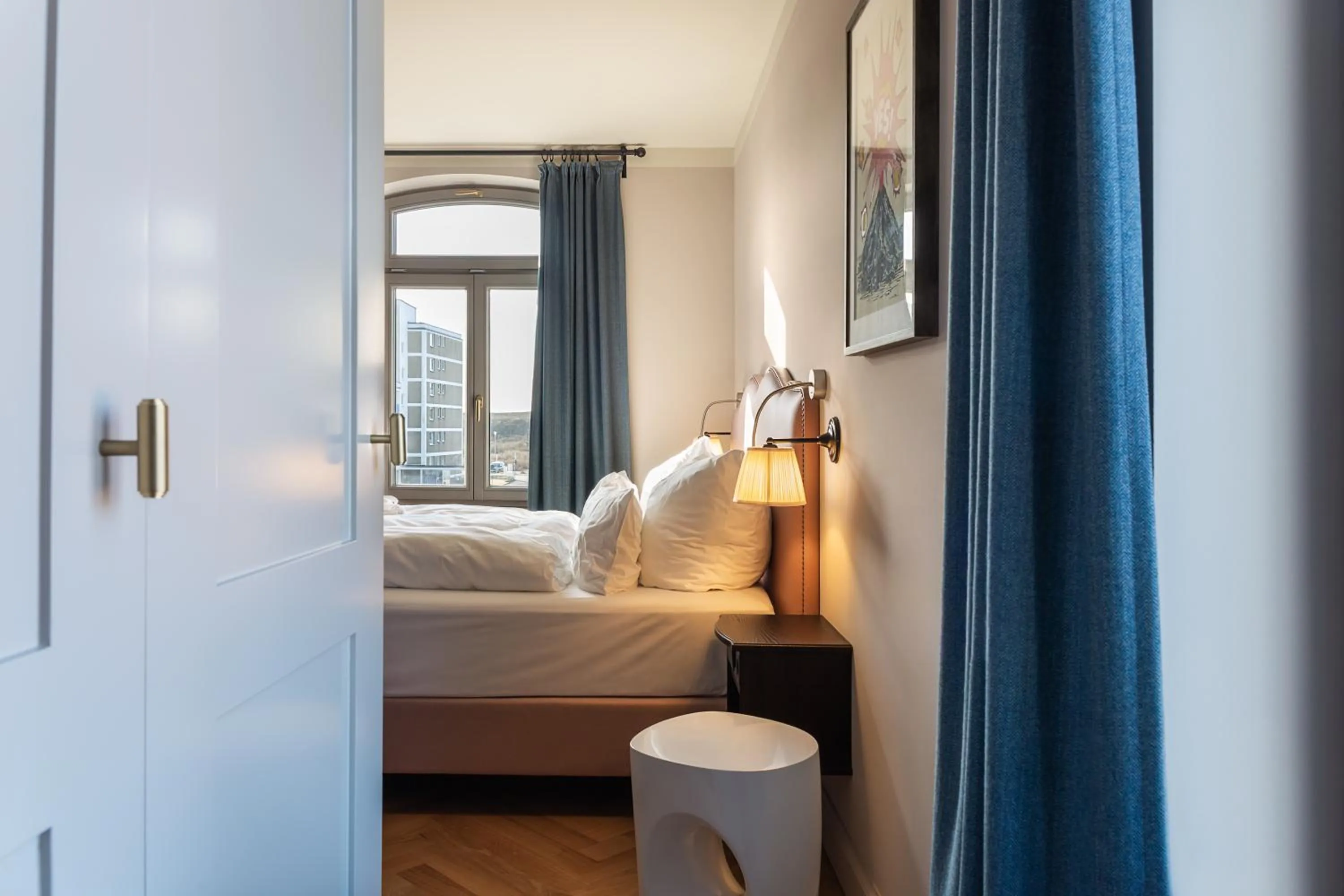 Photo of the whole room, Bed in Mimosa Suites