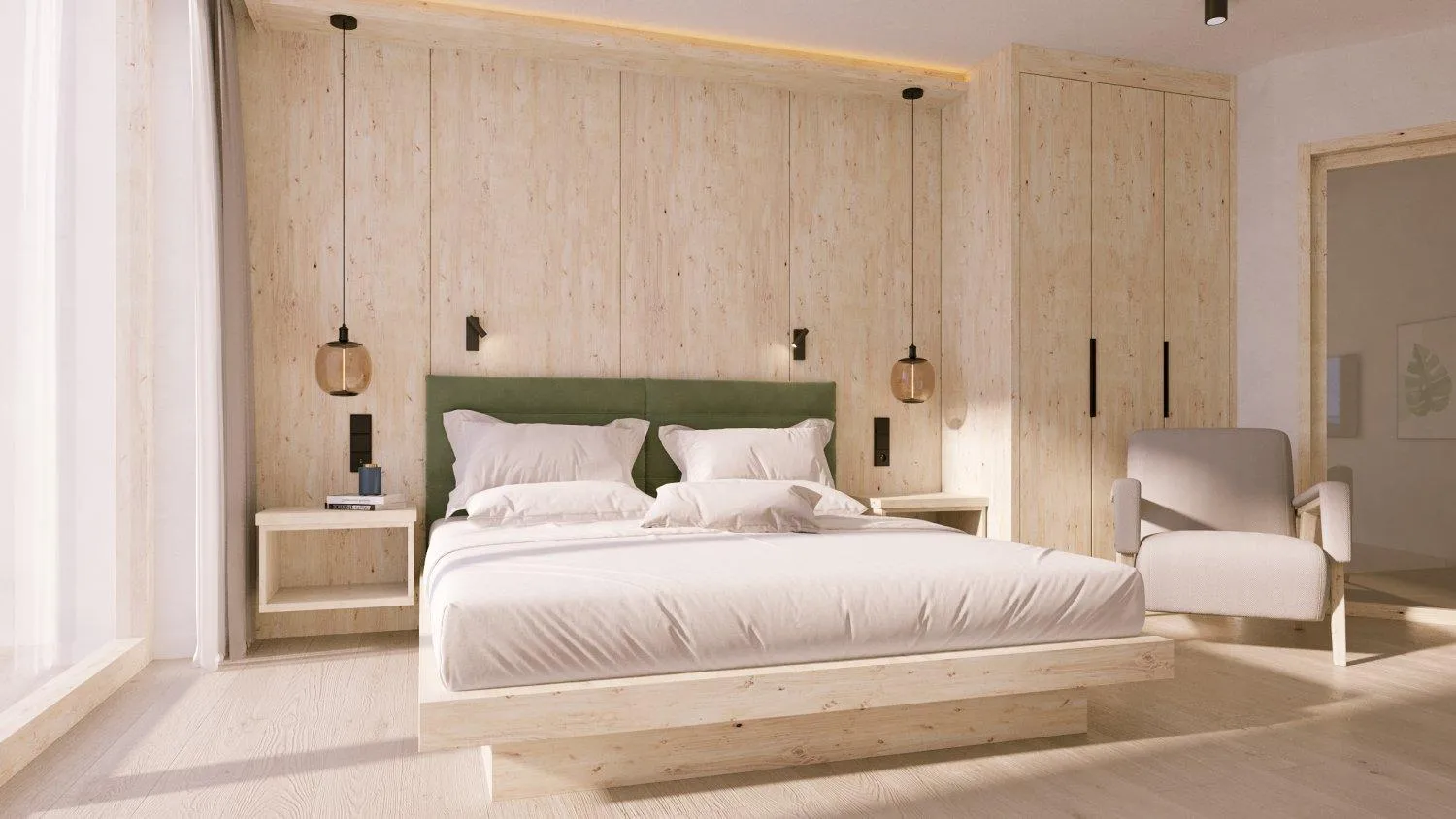 Photo of the whole room, Bed in Hotel Kristall