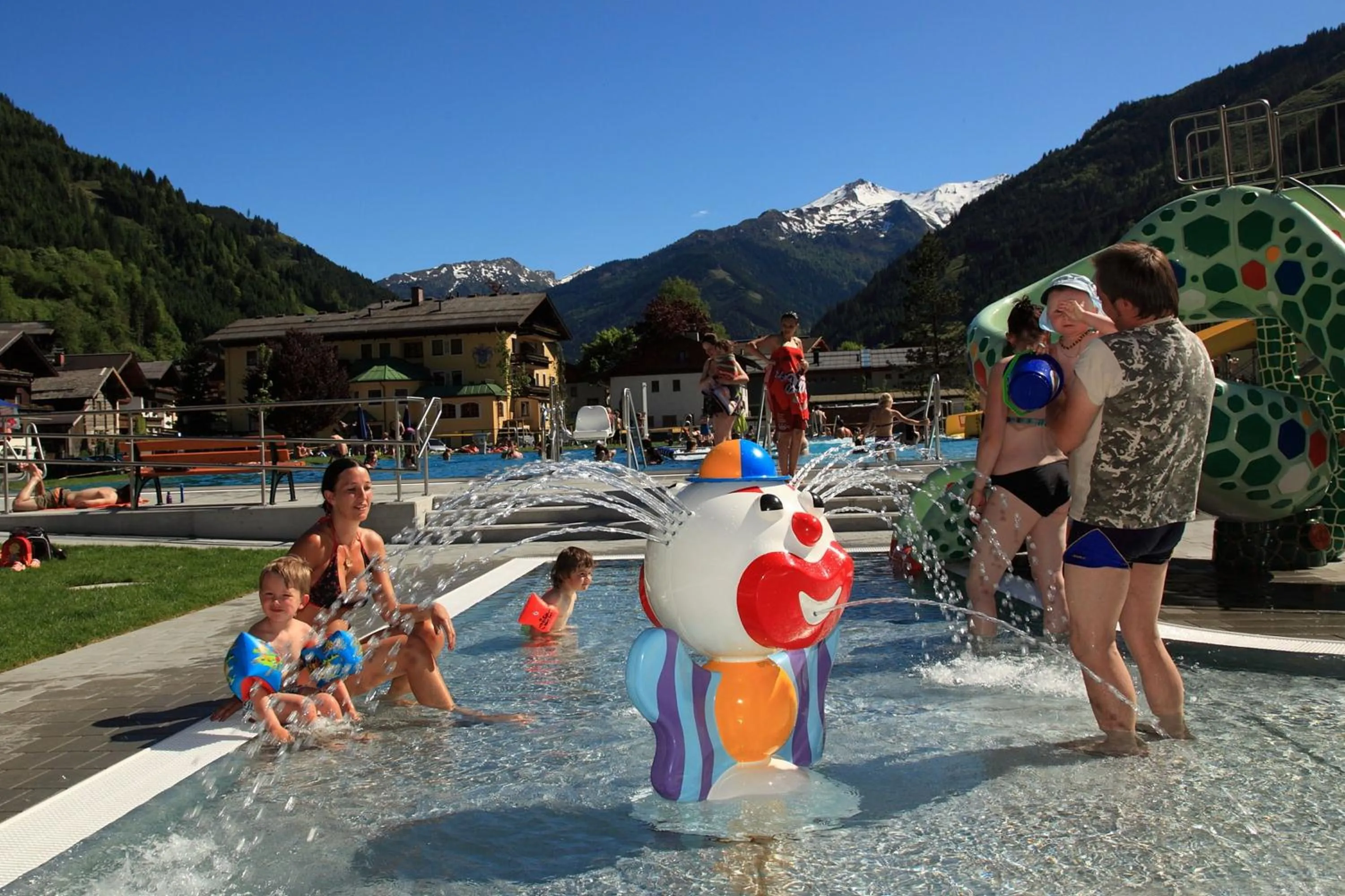 Aqua park in Hotel Kristall