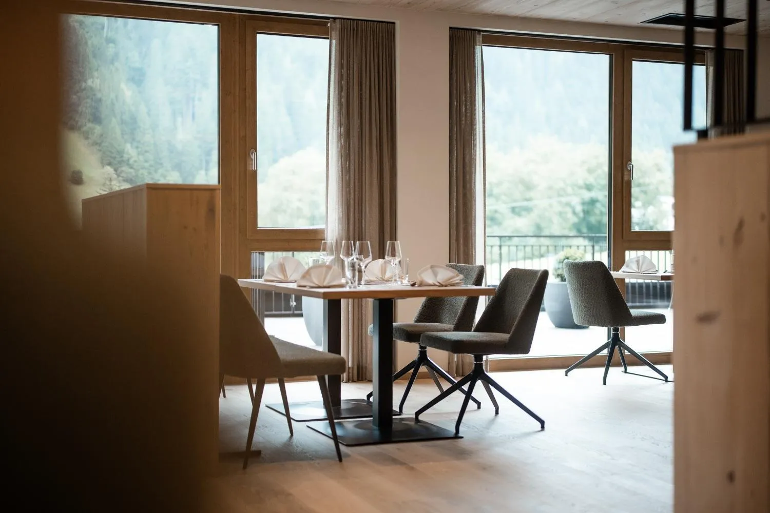 Seating area in Hotel Kristall