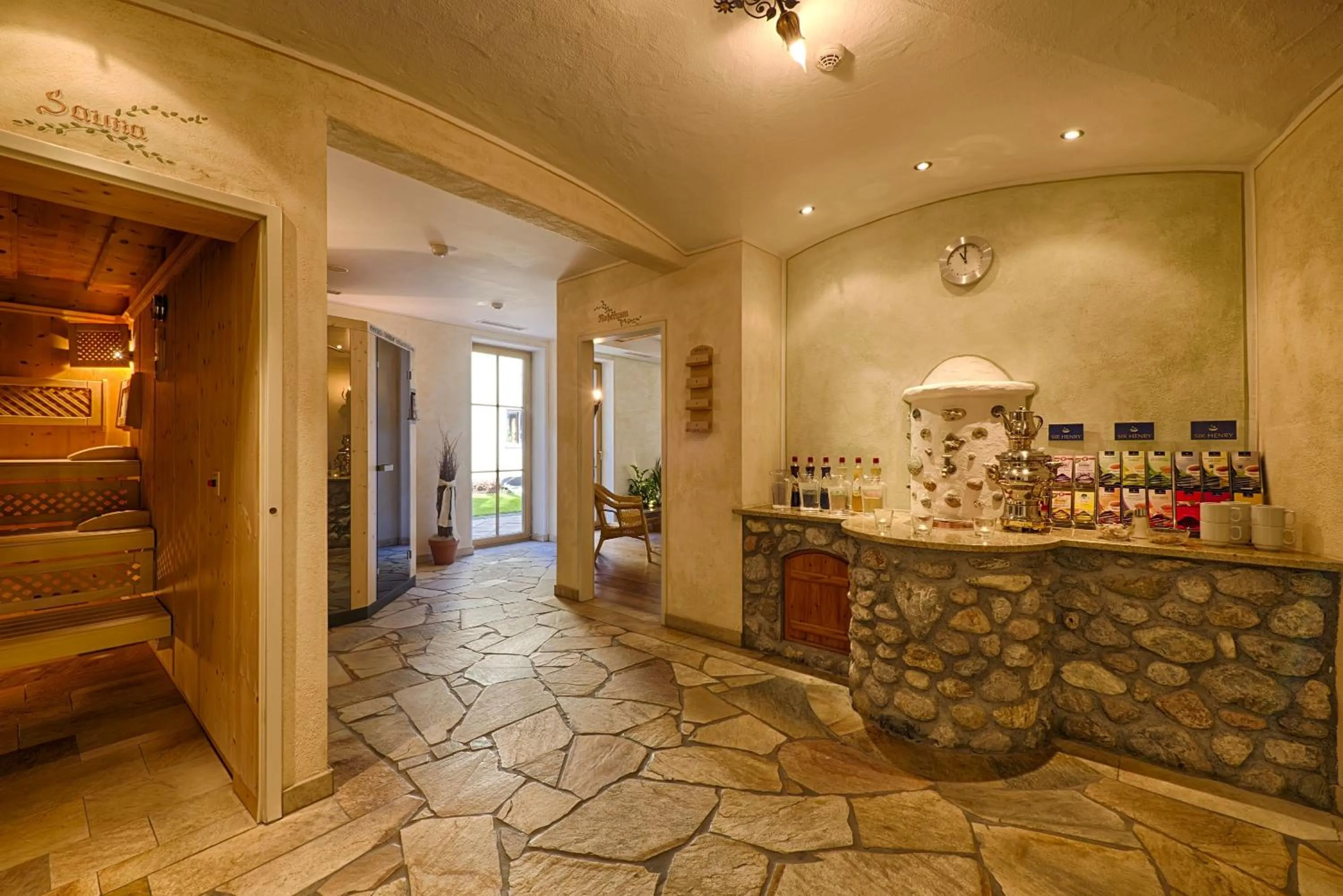 Sauna in Hotel Kristall