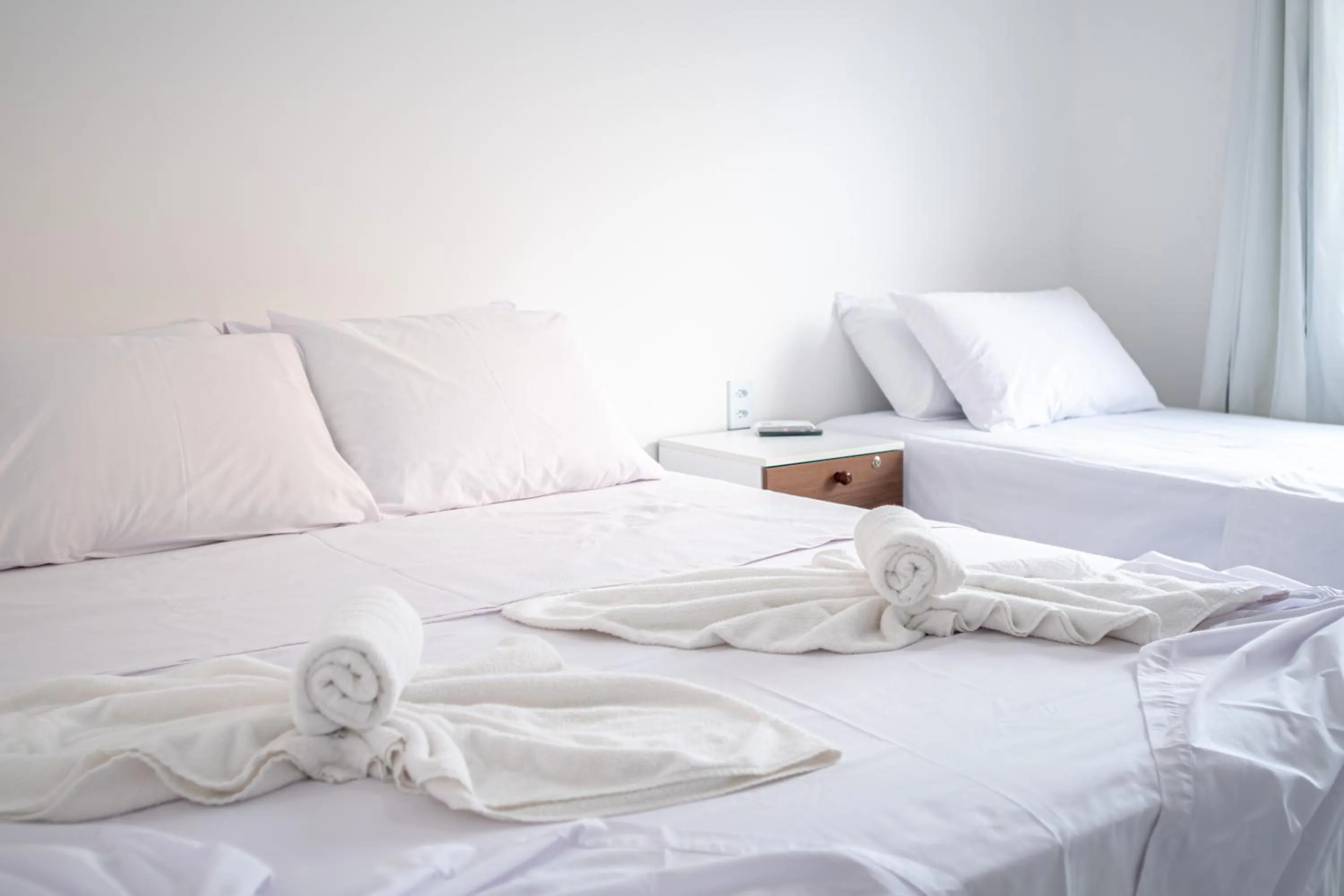 Bed in Hotel do Pescador