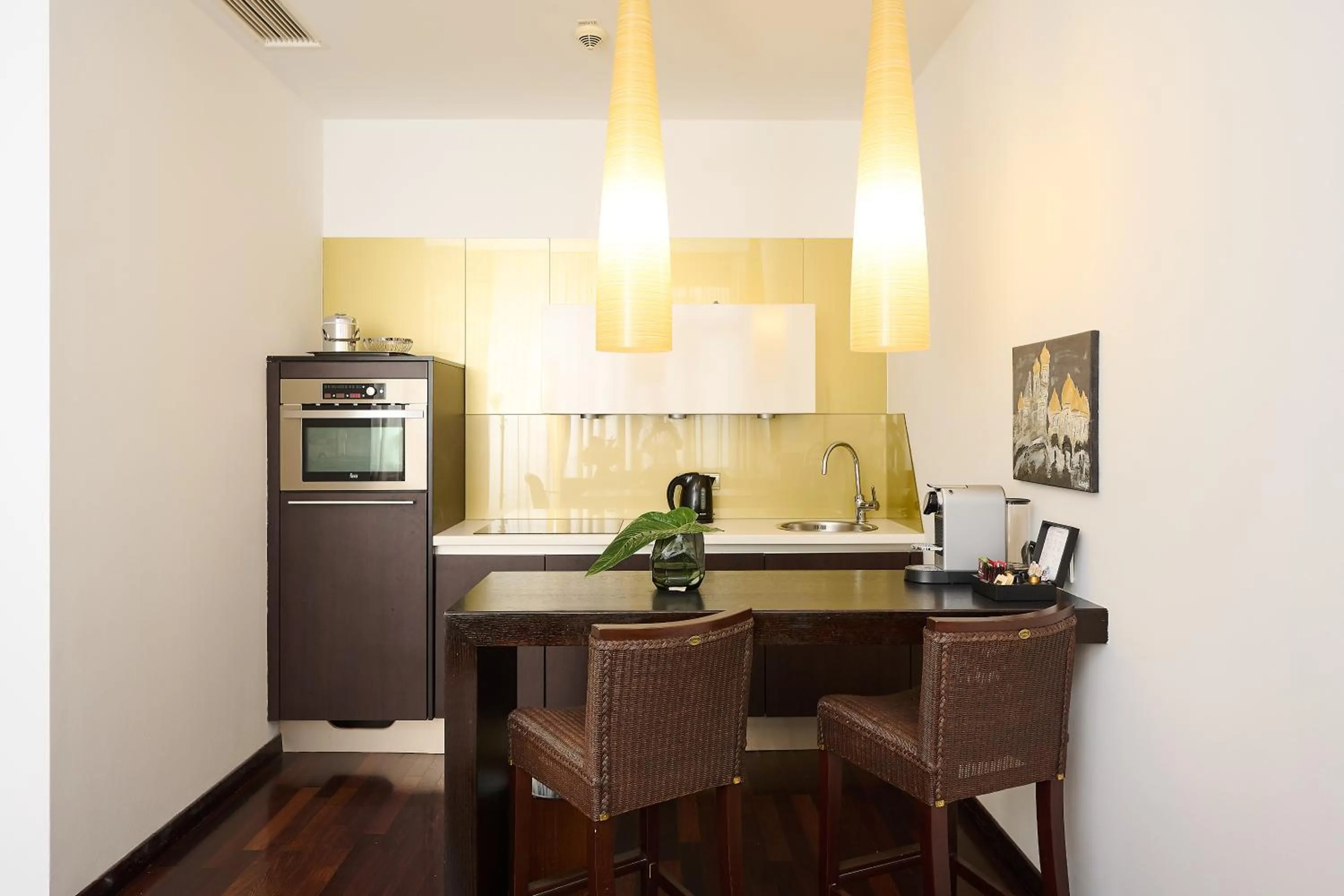 Kitchen or kitchenette in MyPlace Premium Apartments
