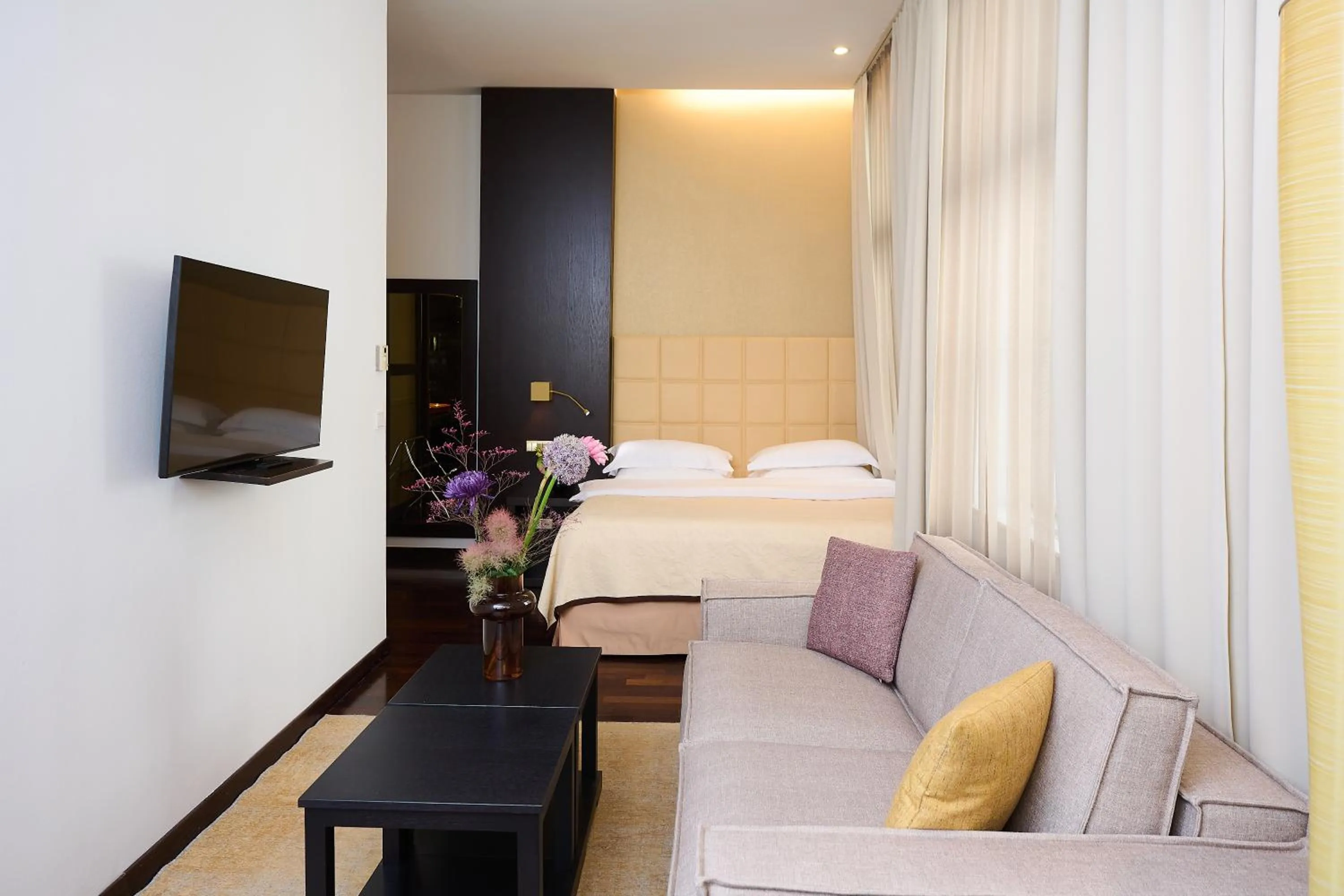 Bed in MyPlace Premium Apartments