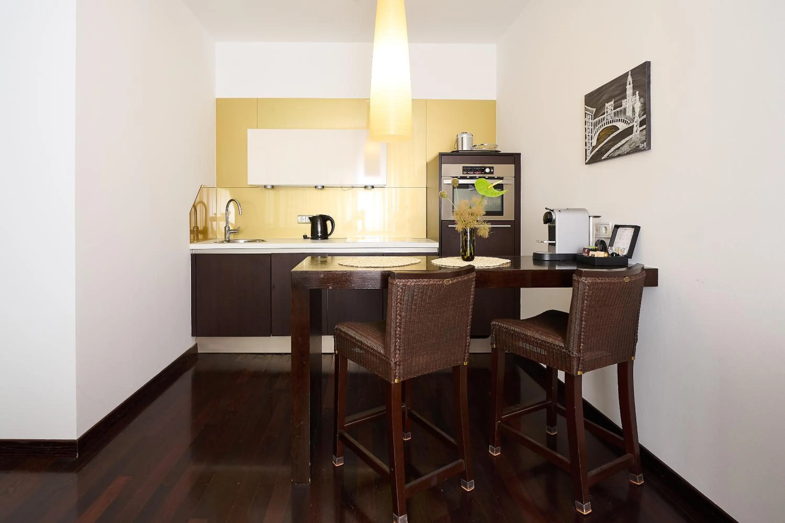 Kitchen or kitchenette in MyPlace Premium Apartments
