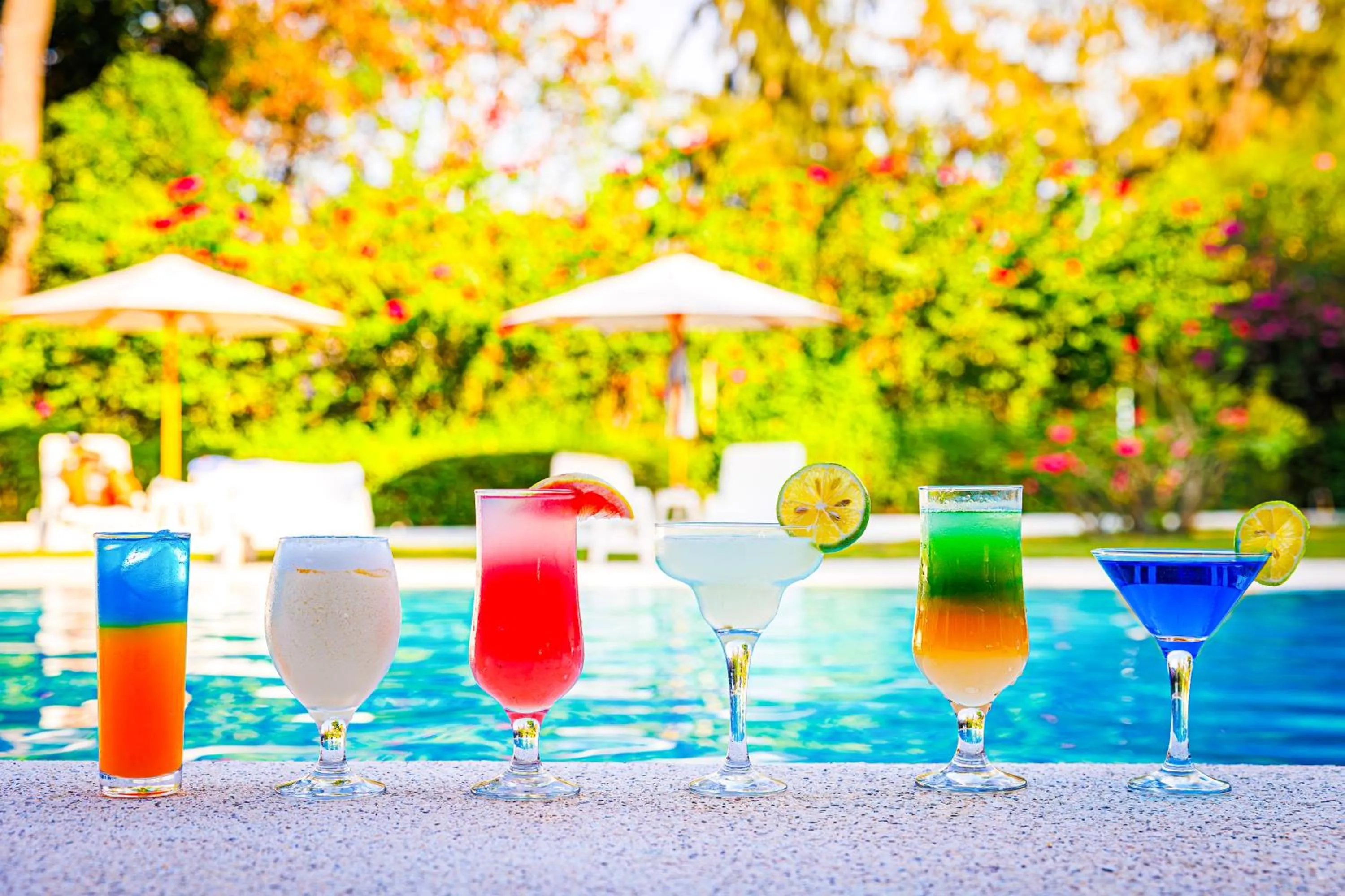 Pool view in Keur Saloum Resort