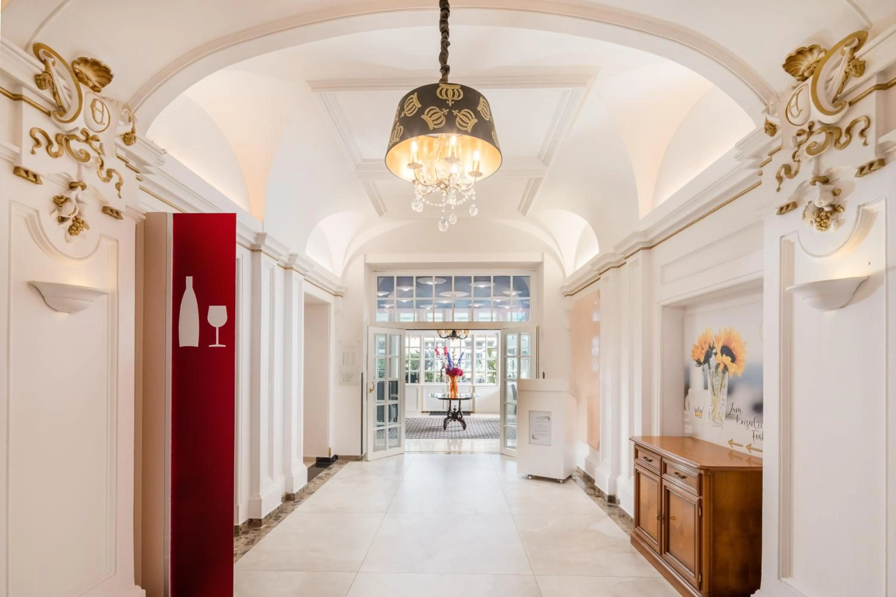 Lobby or reception in Hotel Josefshof am Rathaus