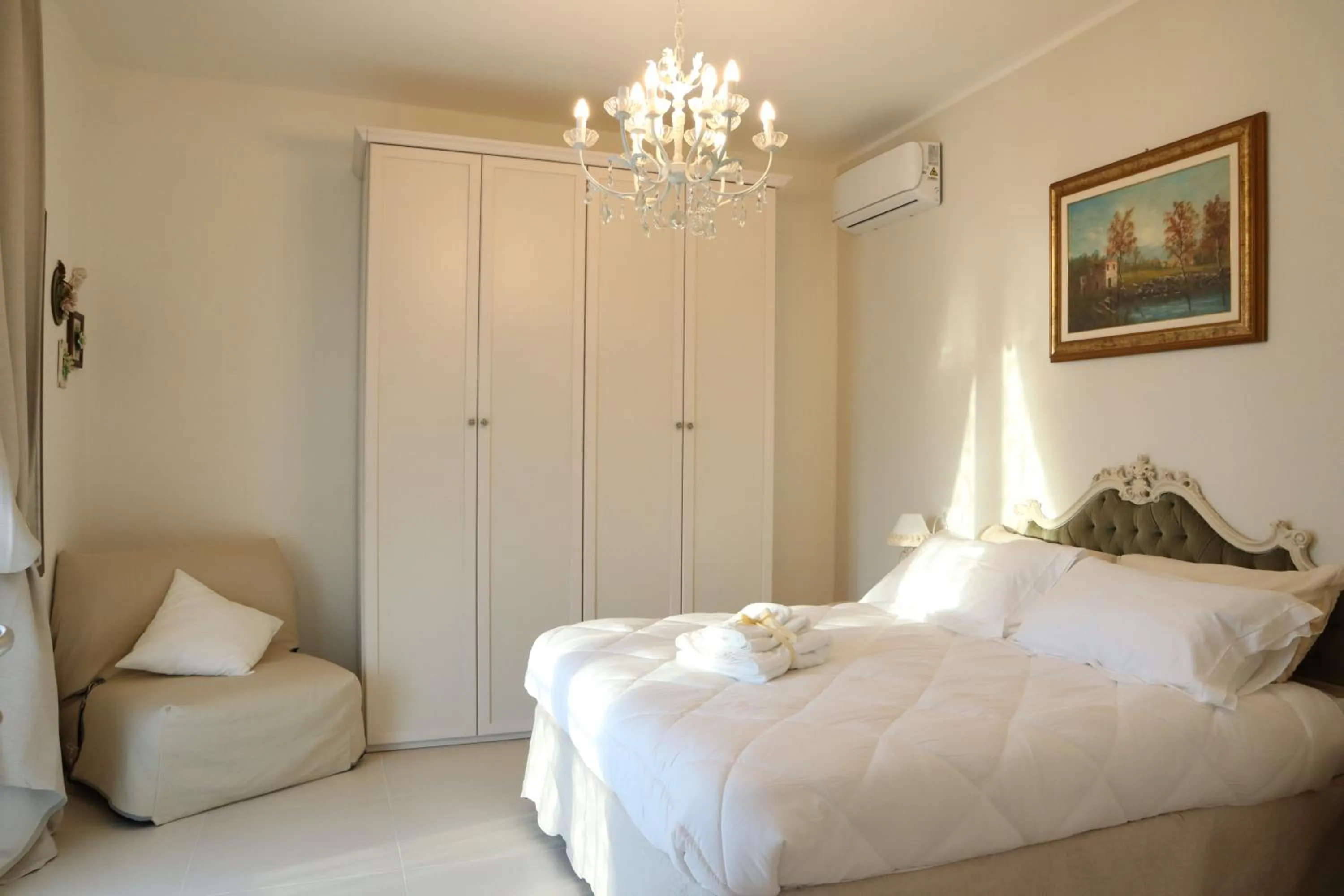 Bed in I Maestri B&B