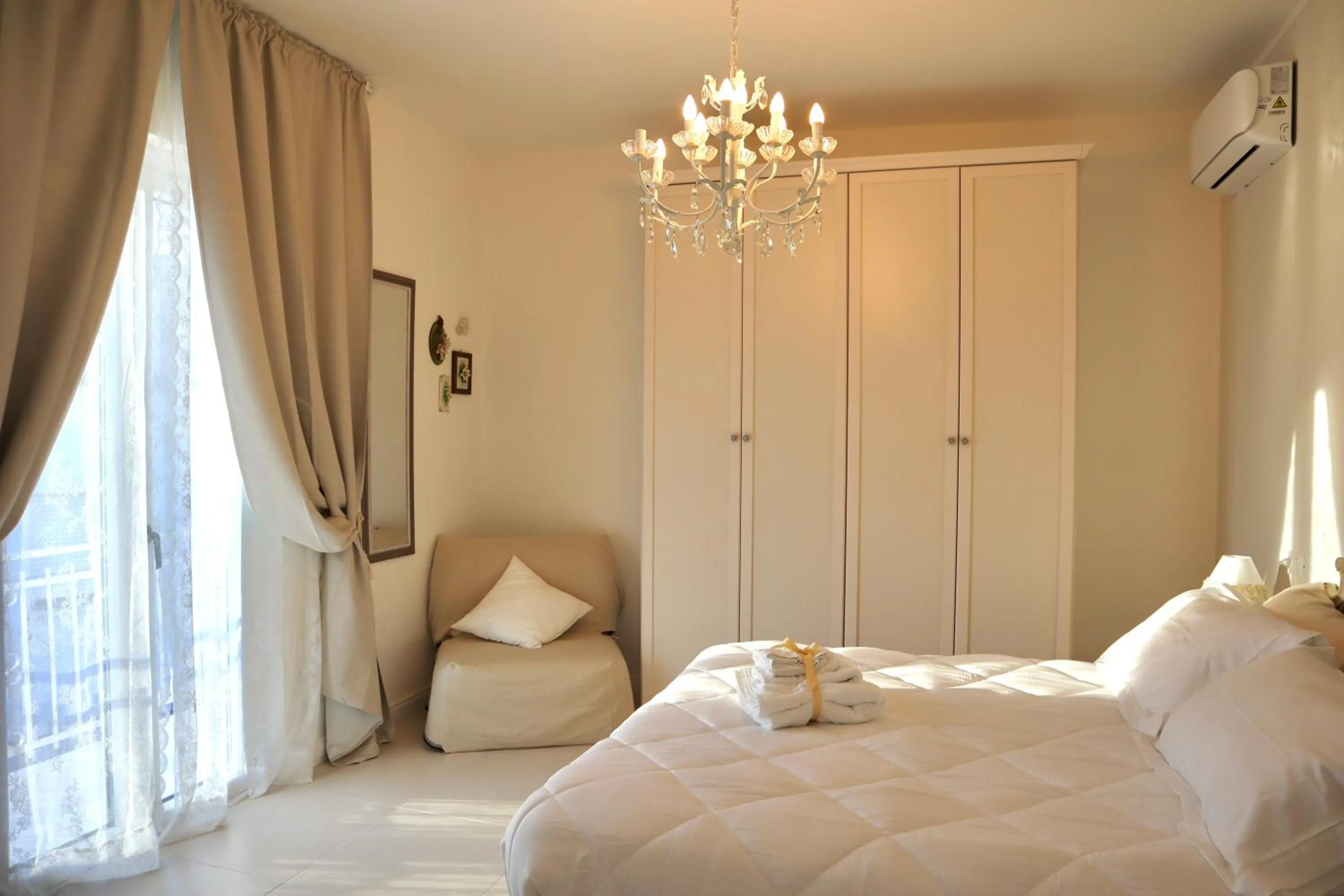 Bed in I Maestri B&B