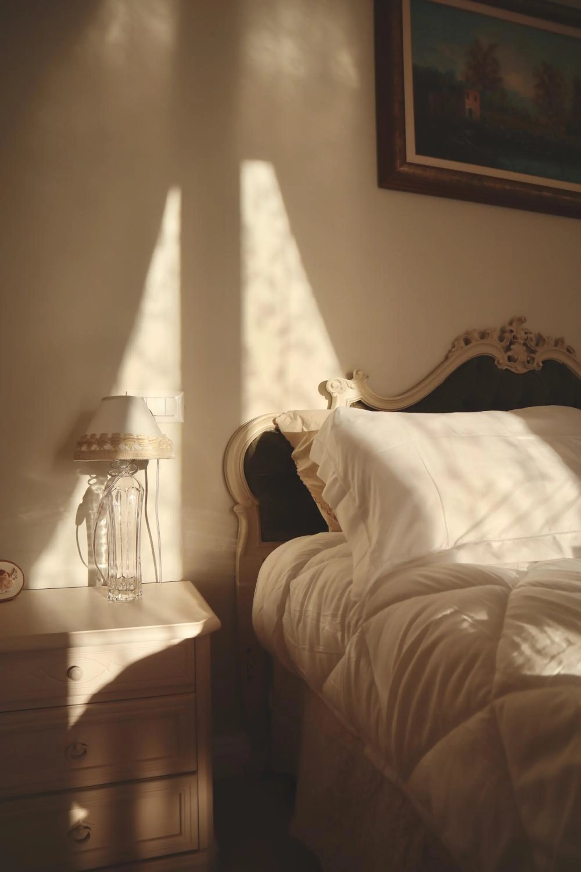 Bed in I Maestri B&B