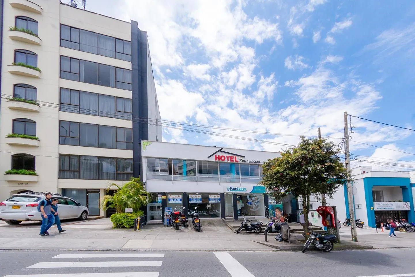 Facade/entrance in Ayenda Portal del Cable