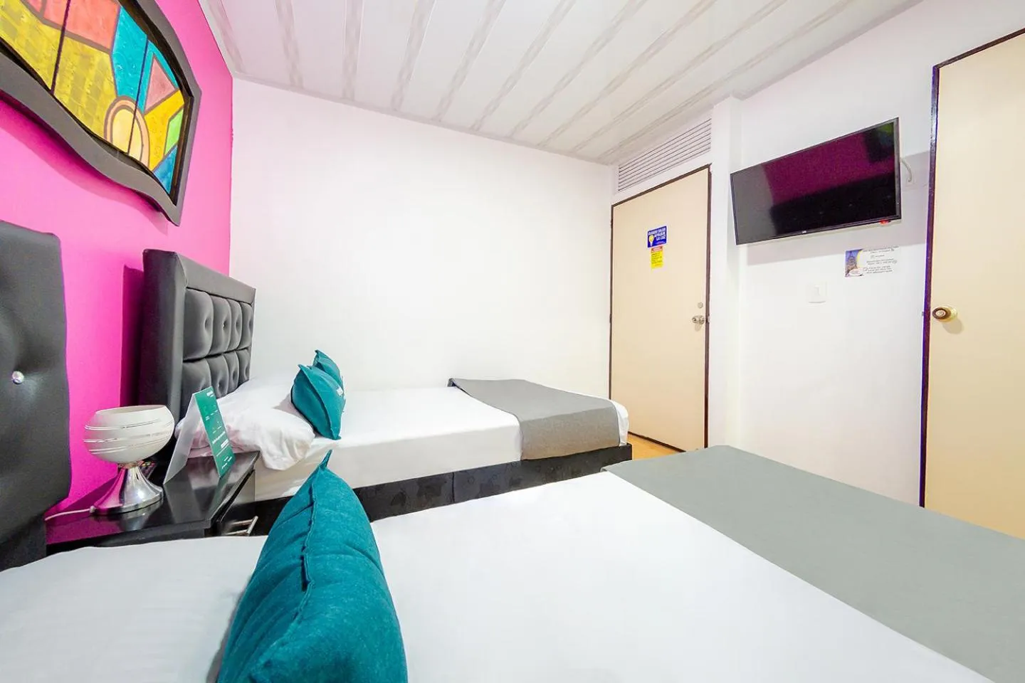 Bed in Ayenda Portal del Cable