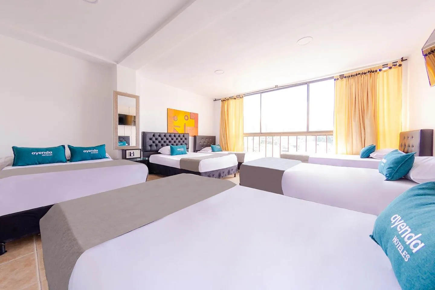 Bed in Ayenda Portal del Cable