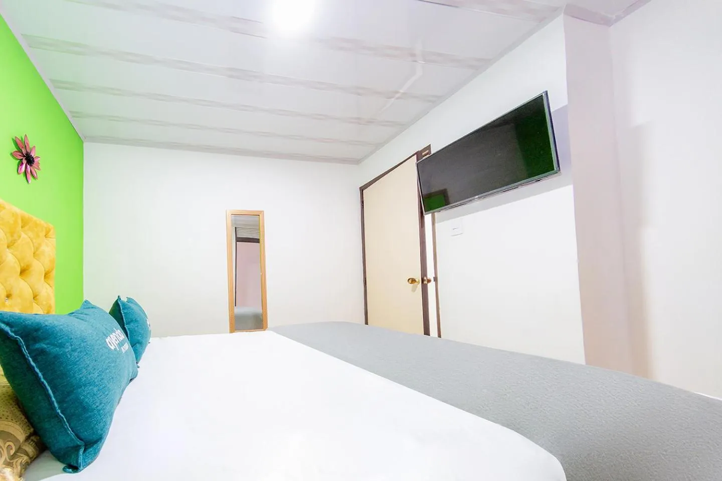 Bed in Ayenda Portal del Cable