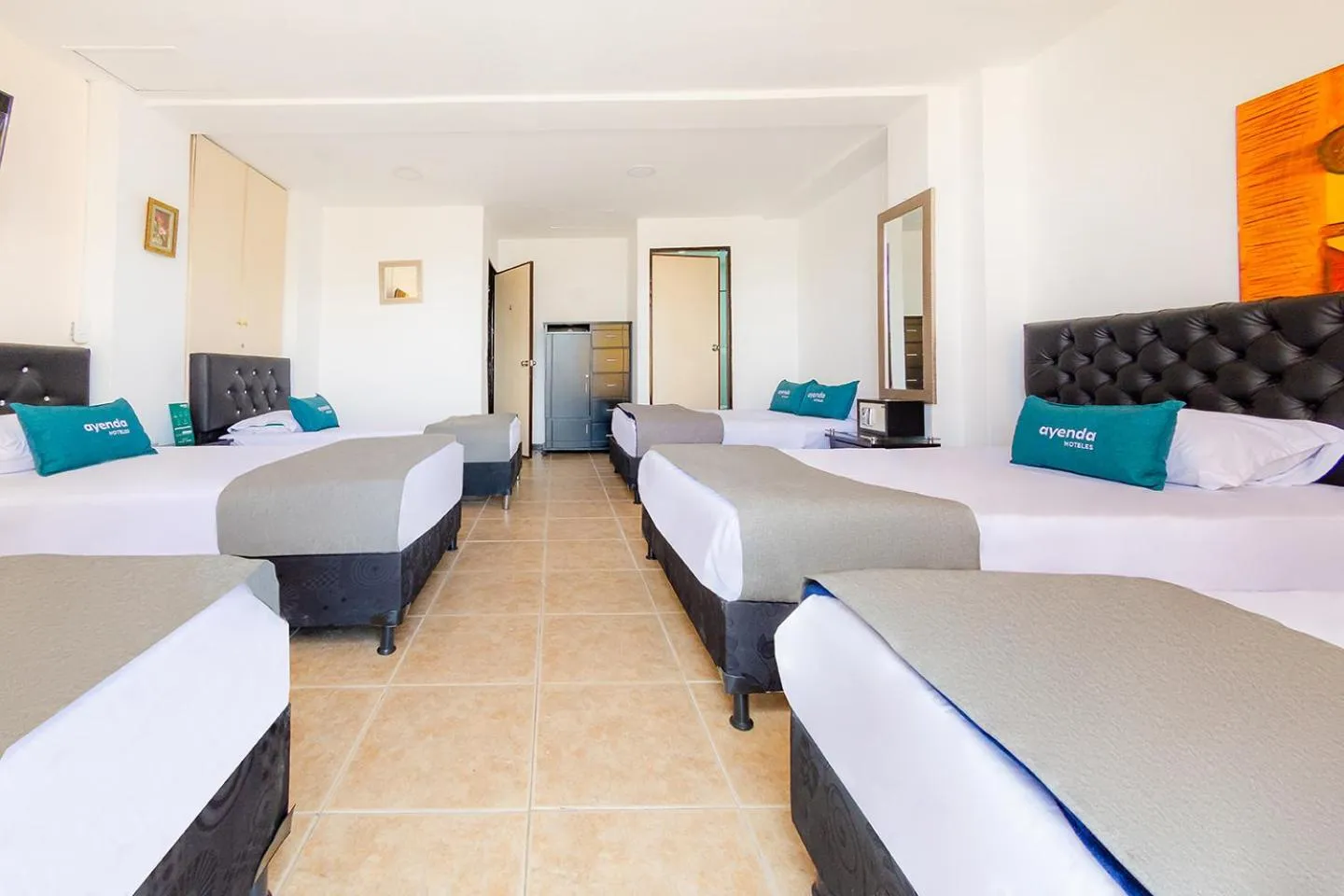 Bed in Ayenda Portal del Cable