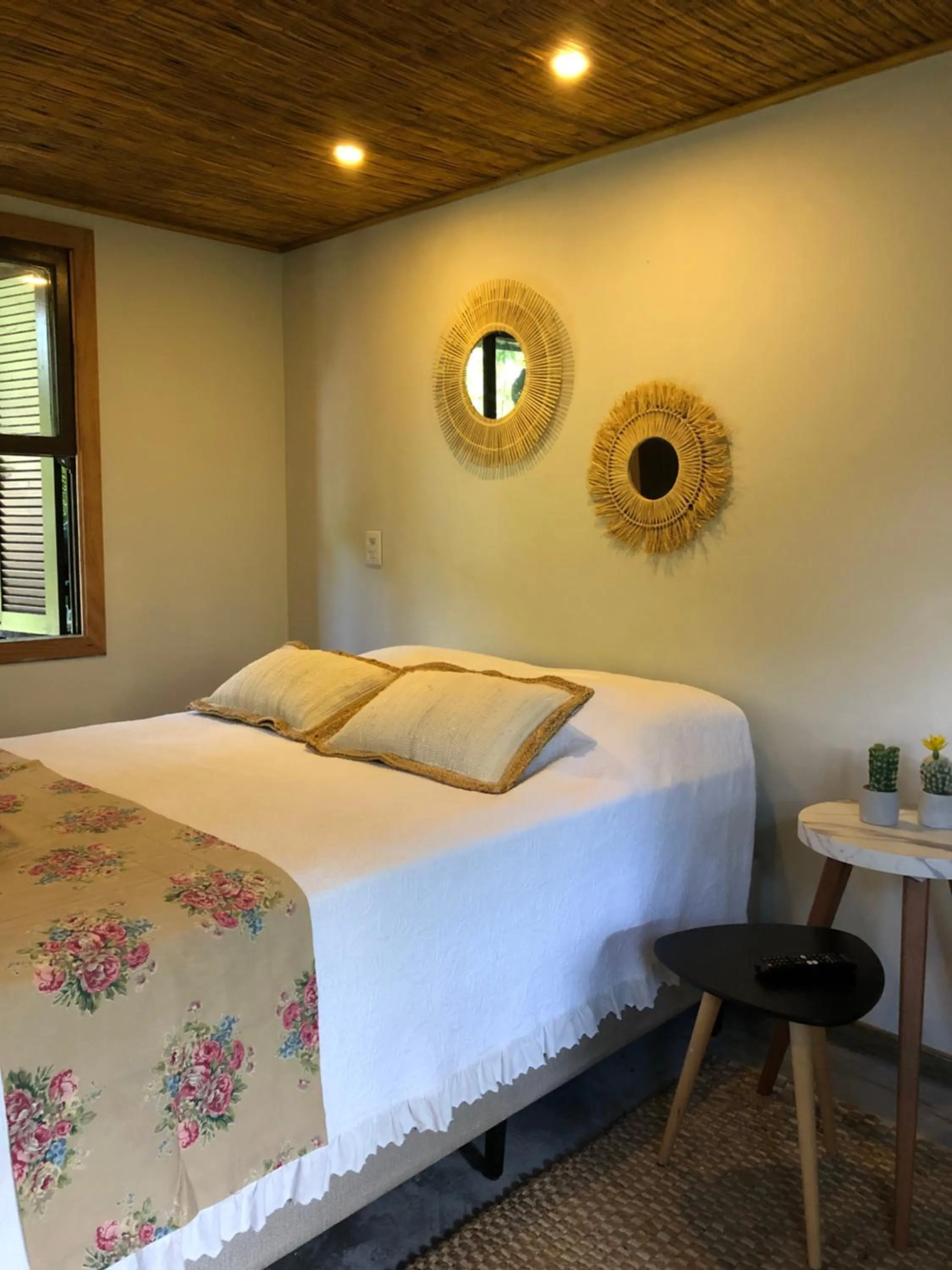 Bed in Pousada Vila Piola