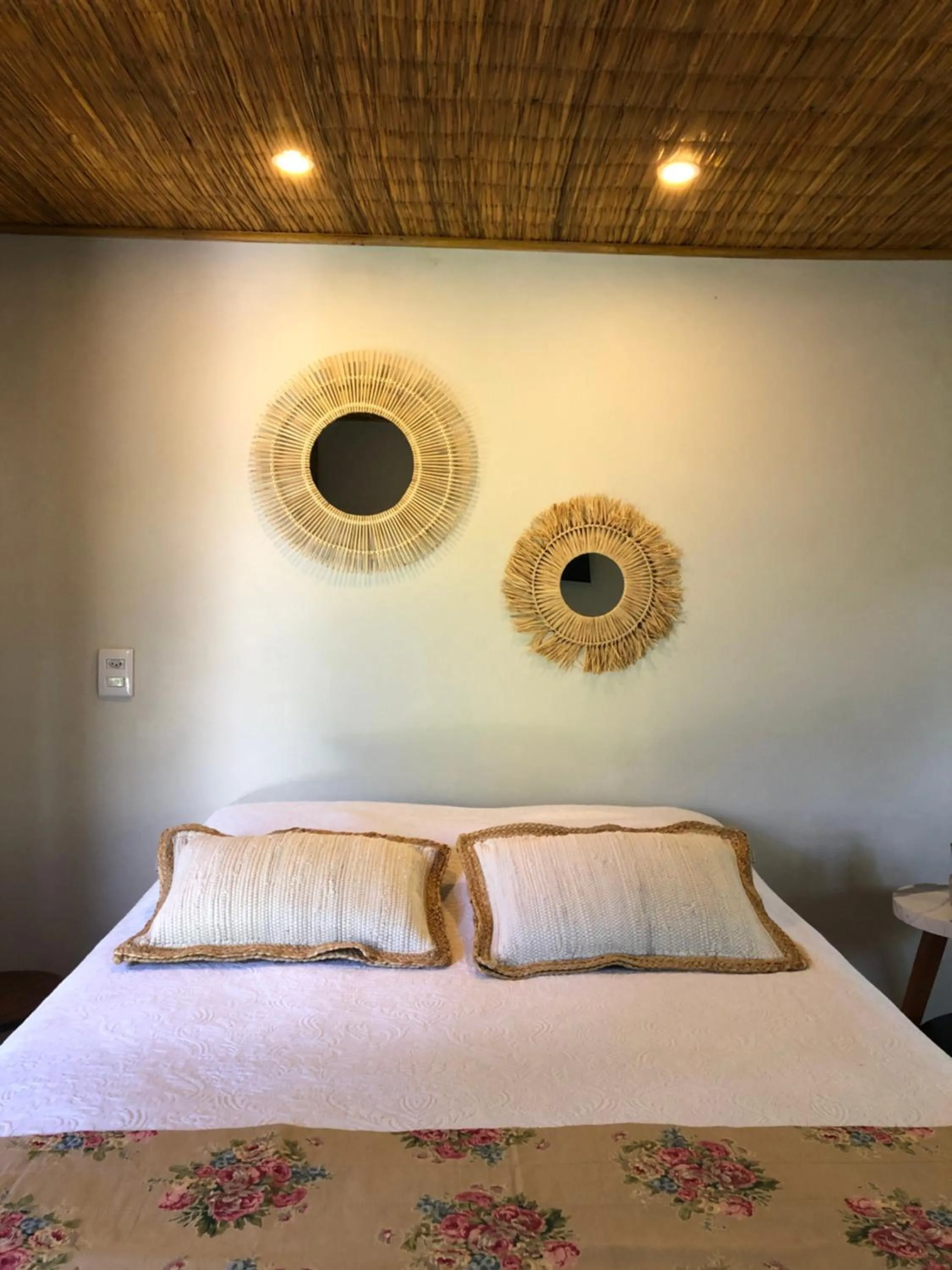 Bed in Pousada Vila Piola