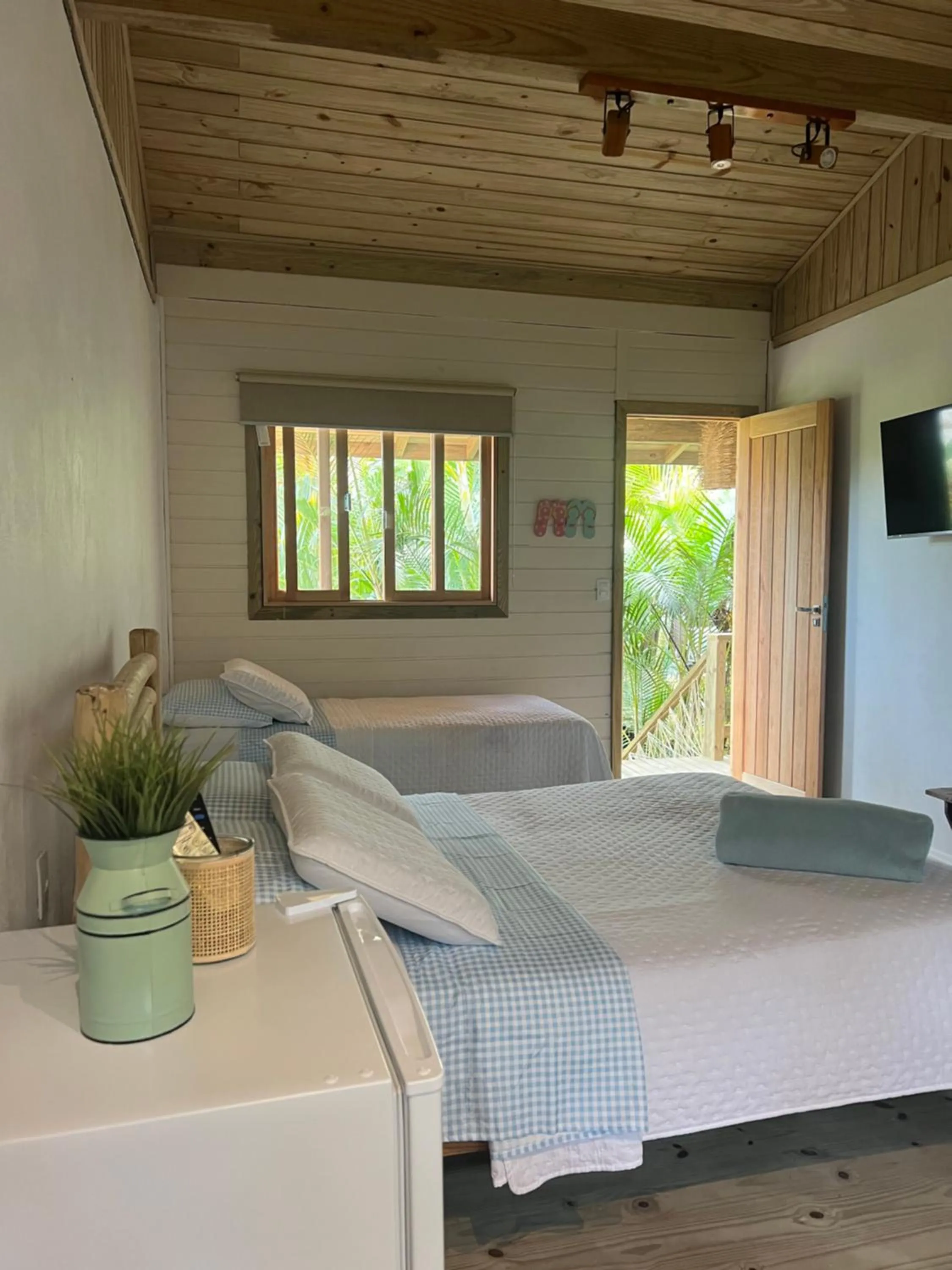 Bed in Pousada Vila Piola