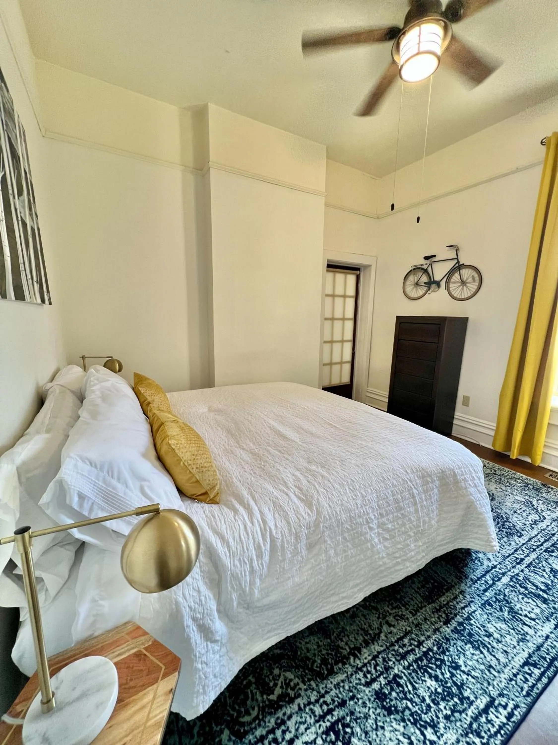 Bed in The Woodbridge House