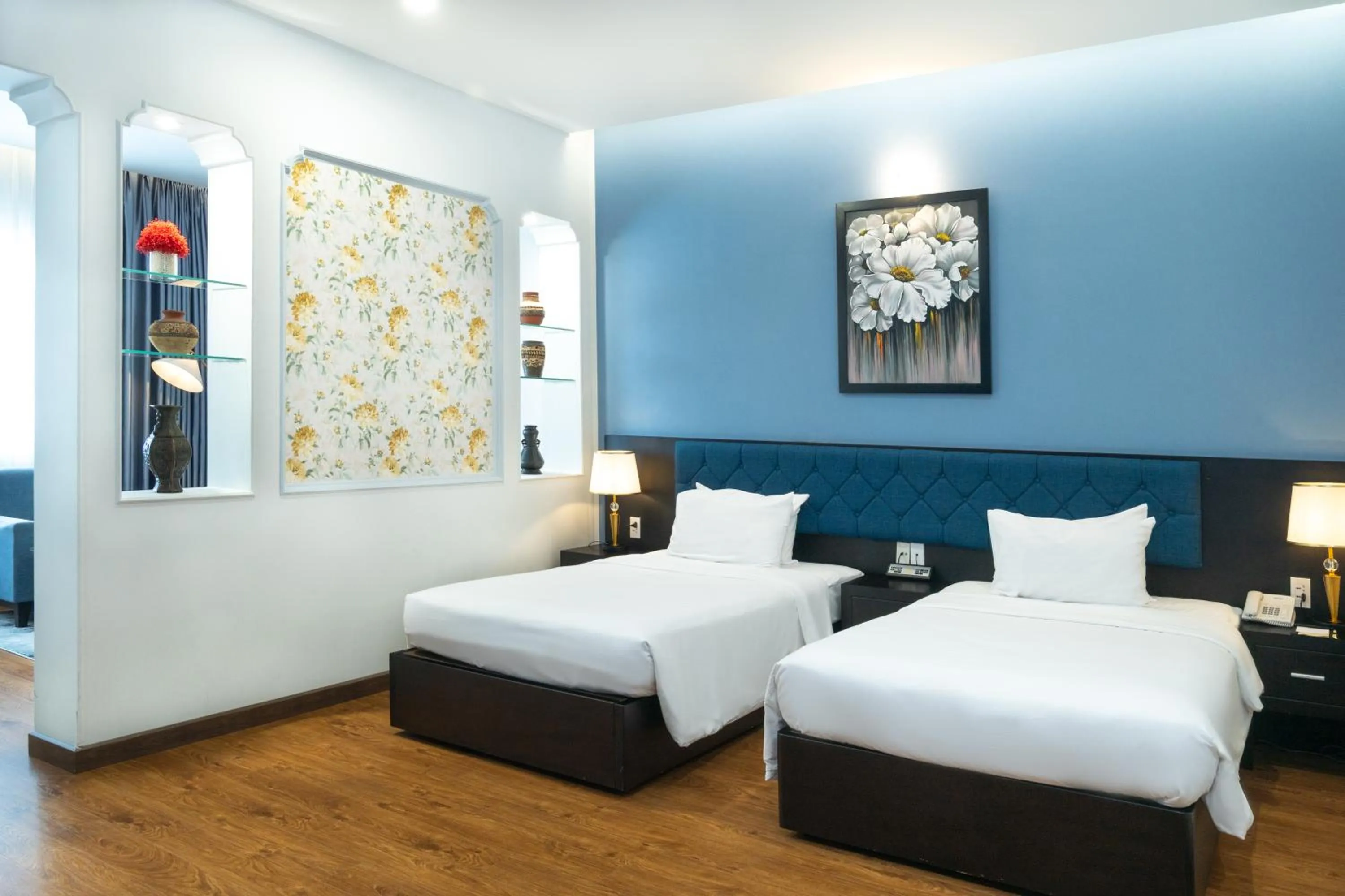 Bed in Royal Hotel Saigon