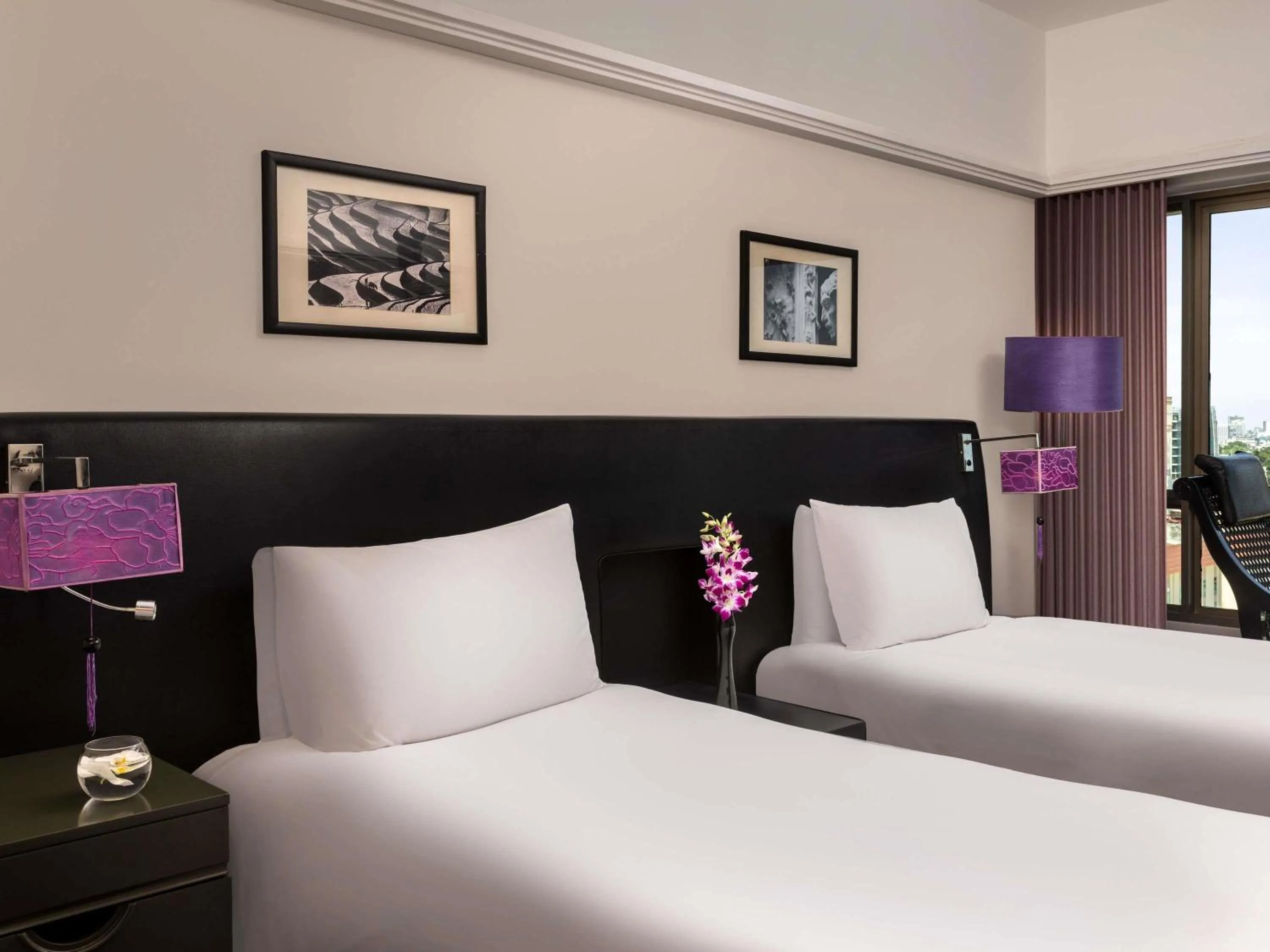 Bedroom, Bed in Sofitel Saigon Plaza