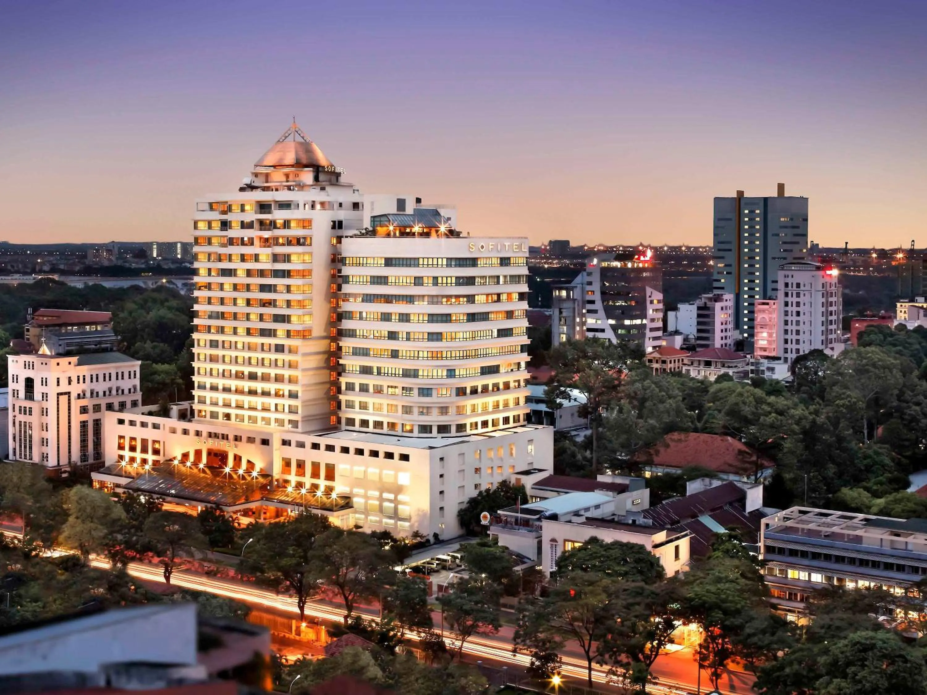 Property building in Sofitel Saigon Plaza
