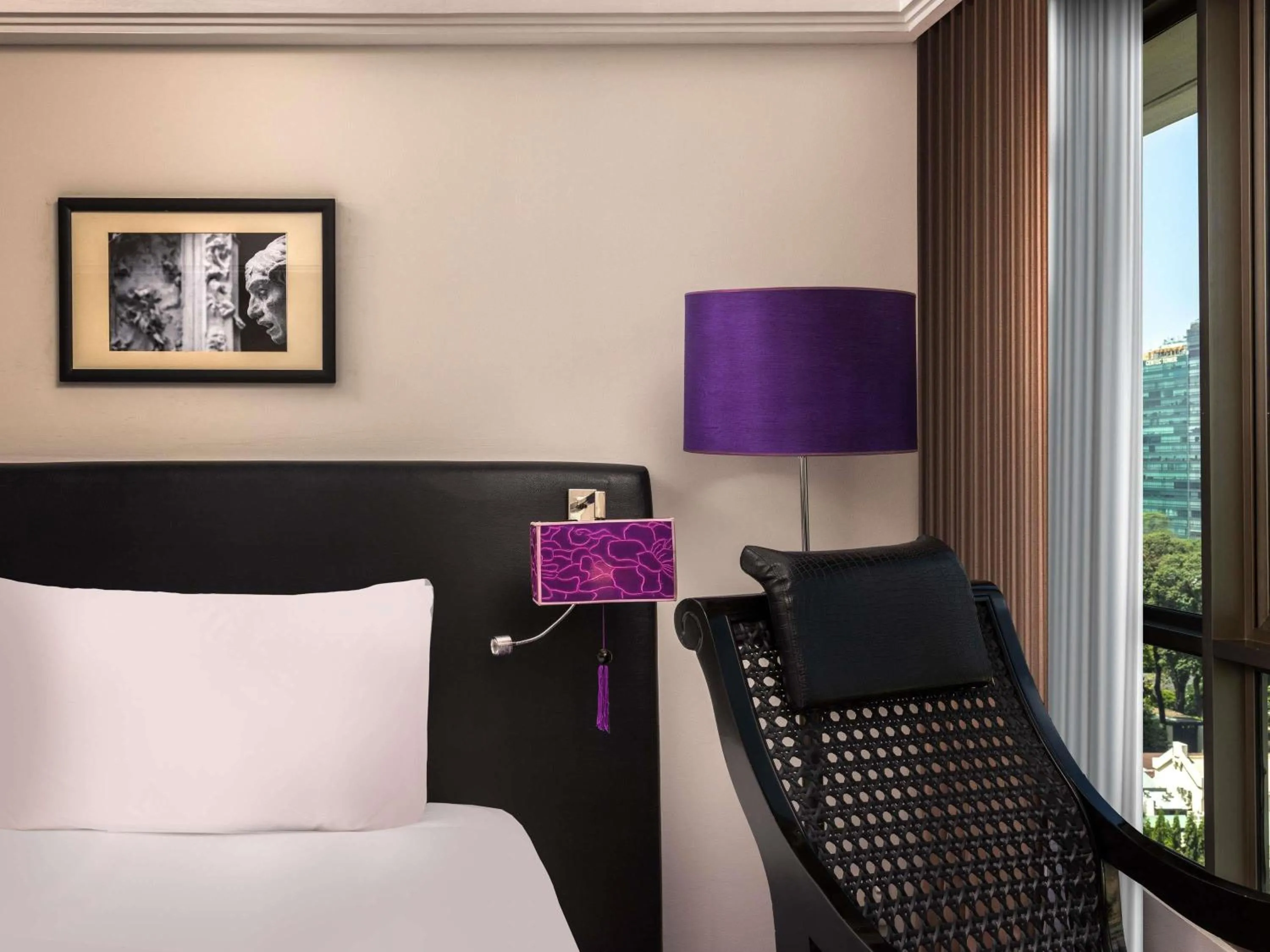 Bedroom, Bed in Sofitel Saigon Plaza