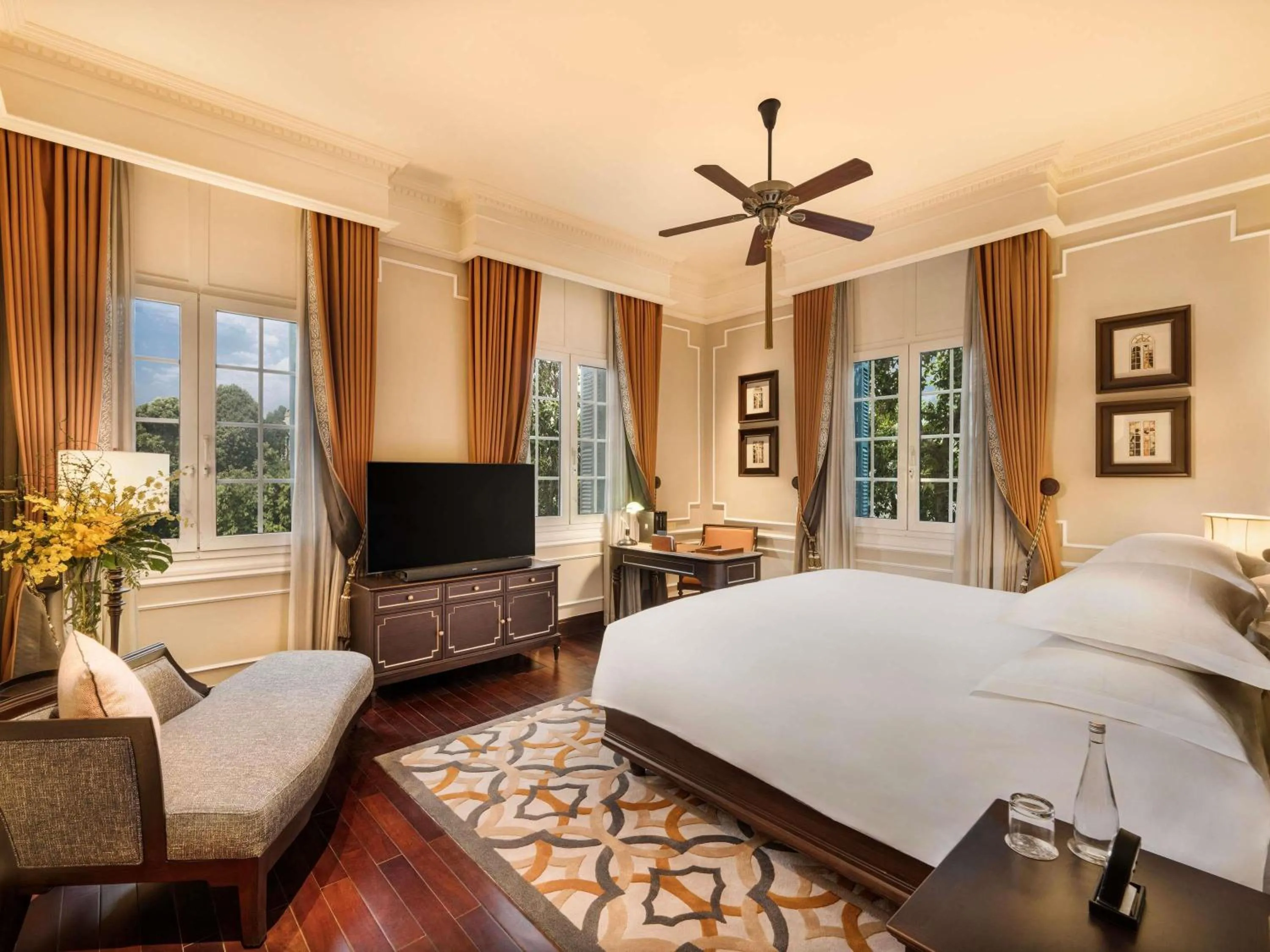 Bedroom, Bed in Sofitel Legend Metropole Hanoi