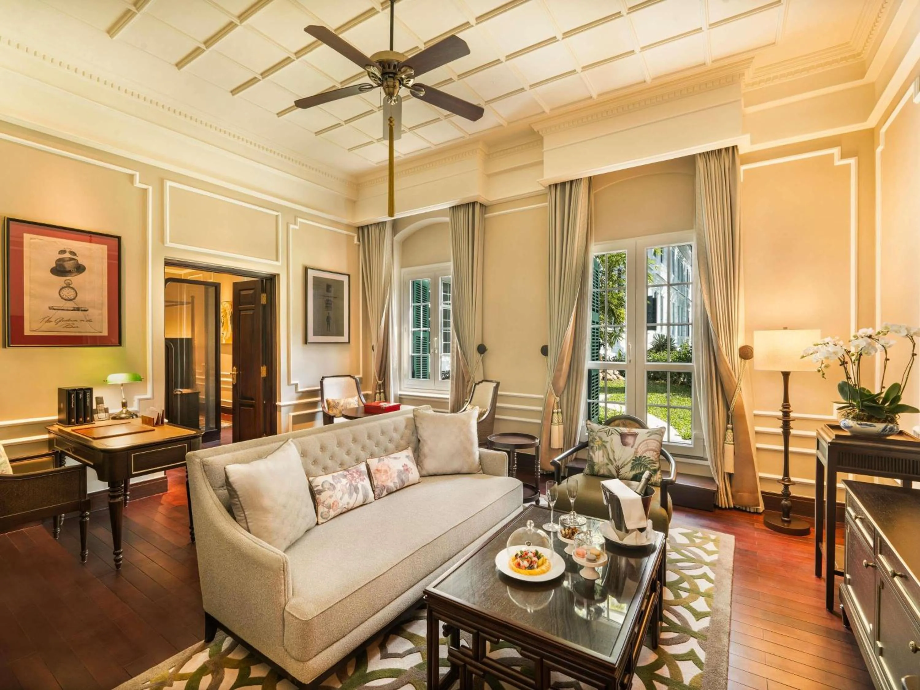 Bedroom in Sofitel Legend Metropole Hanoi