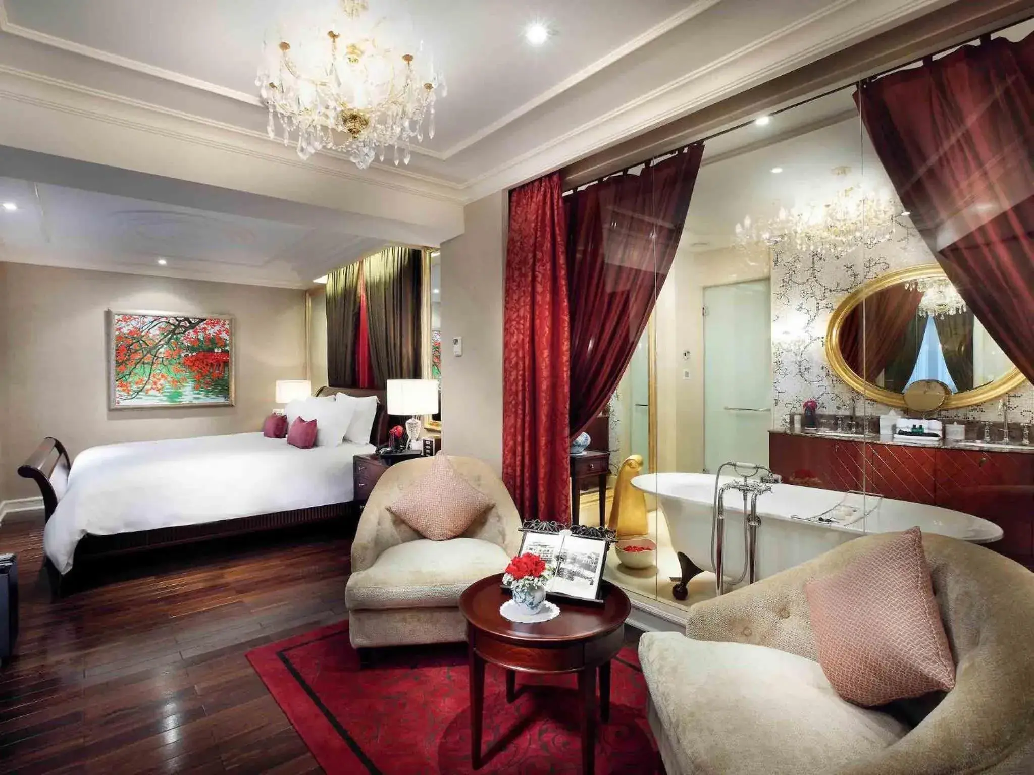 Opera Wing Grand Prestige King Suite in Sofitel Legend Metropole Hanoi Opera Wing Grand Prestige King Suite in Sofitel Legend Metropole Hanoi