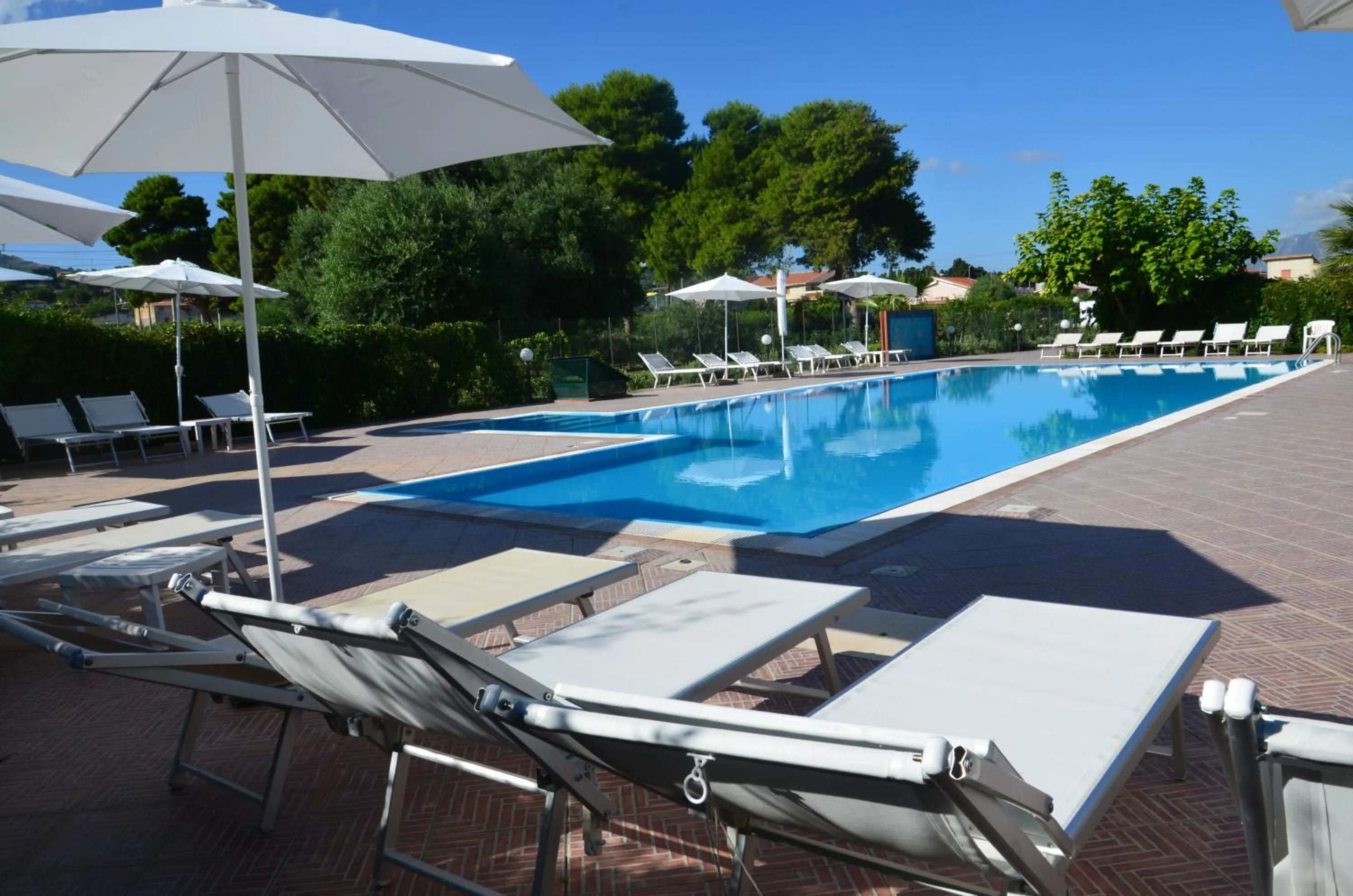 Pool view in Villa Teti - Sicilia