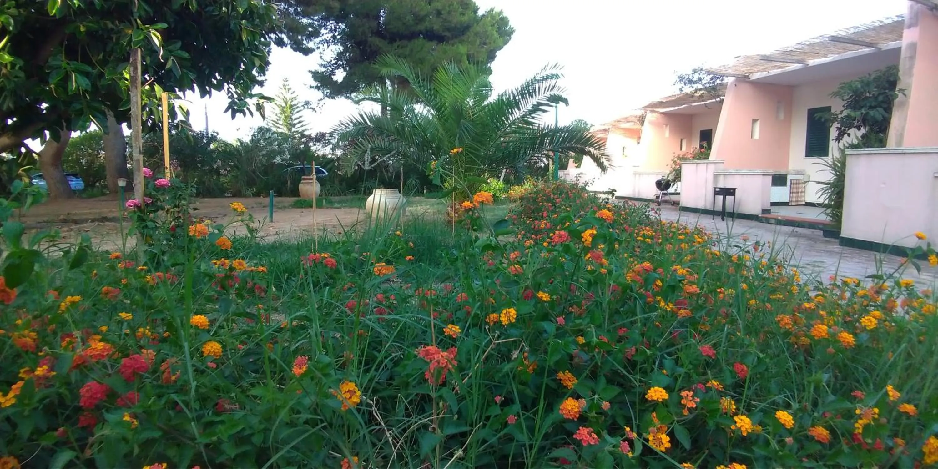 Patio in Villa Teti - Sicilia
