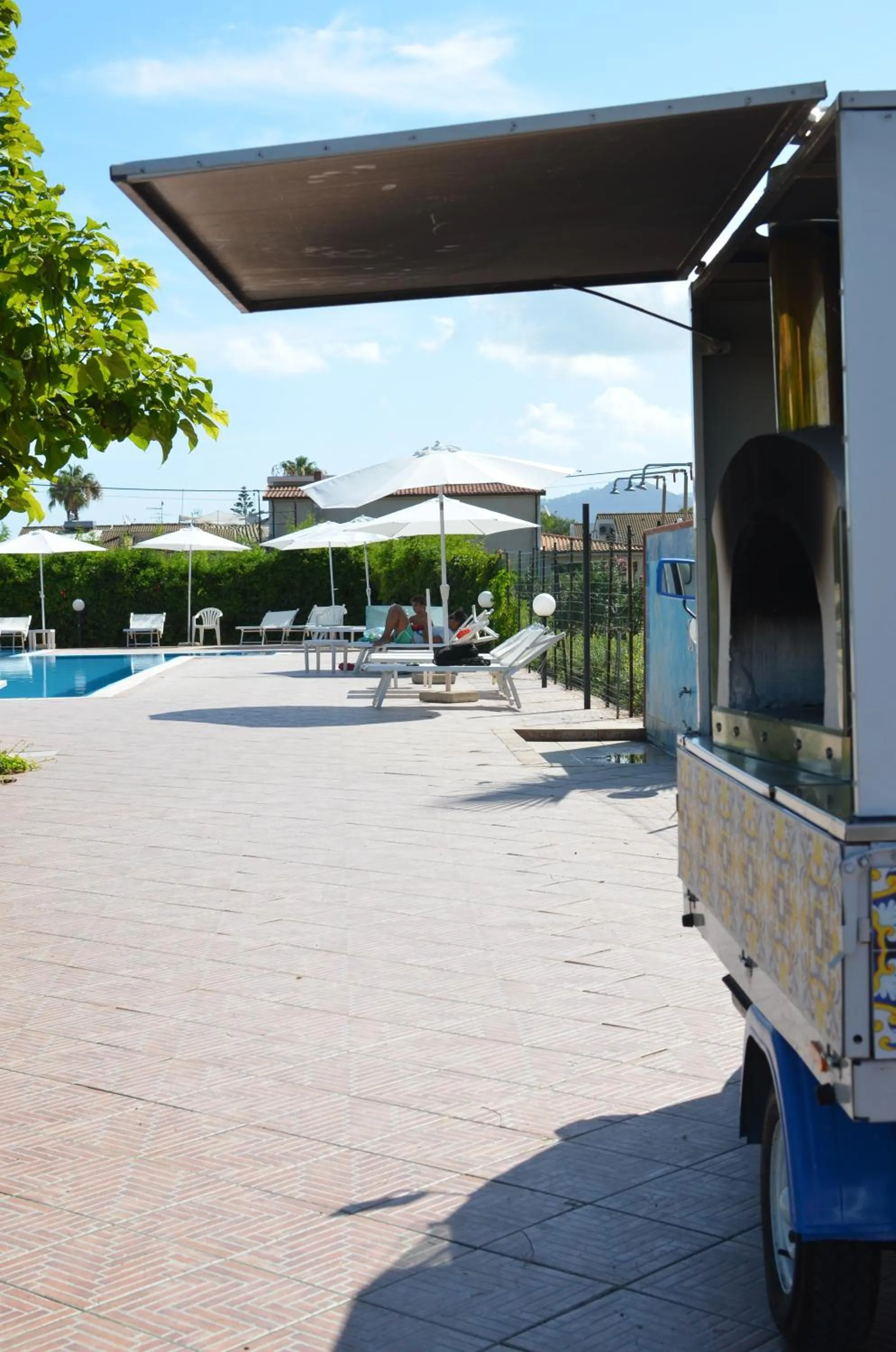 Pool view in Villa Teti - Sicilia