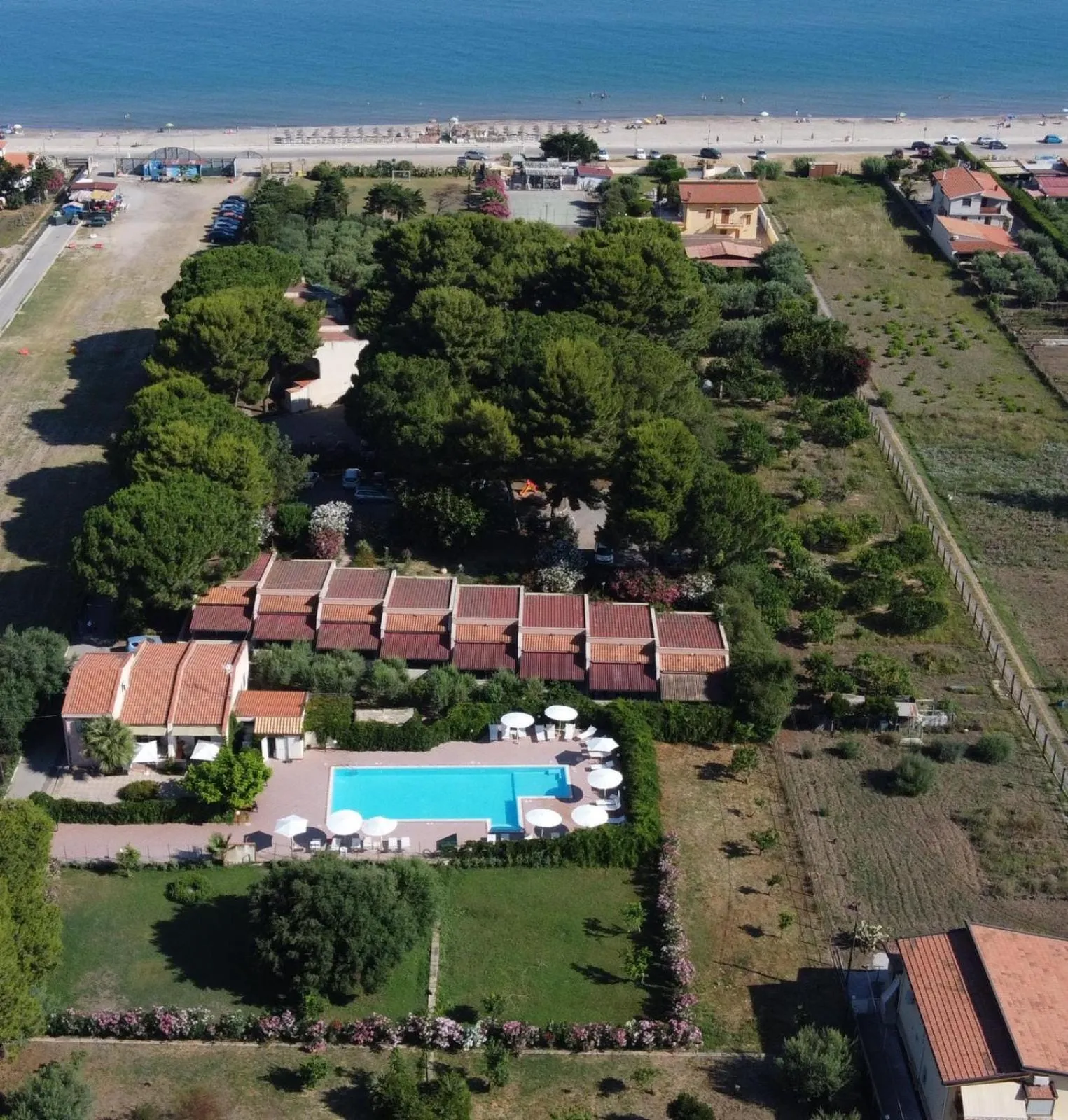 Sea view in Villa Teti - Sicilia