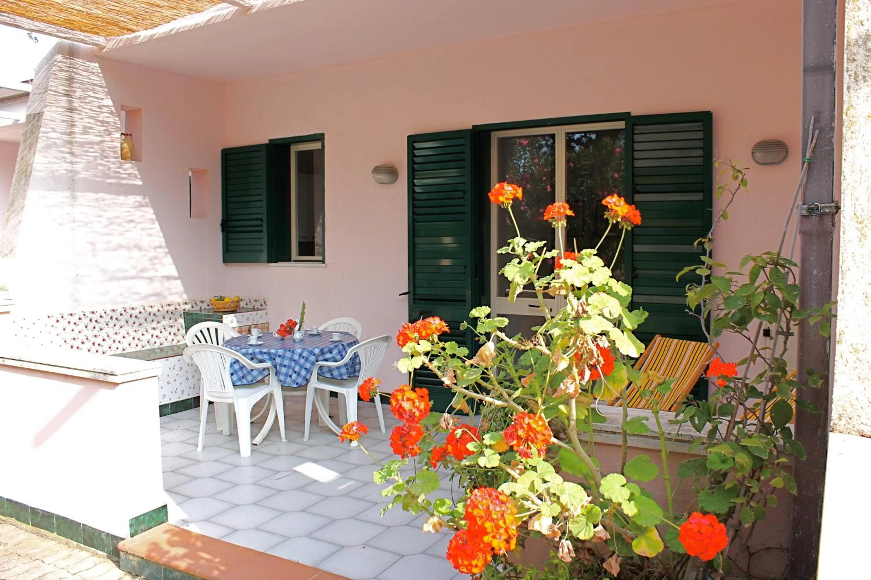 Balcony/Terrace in Villa Teti - Sicilia