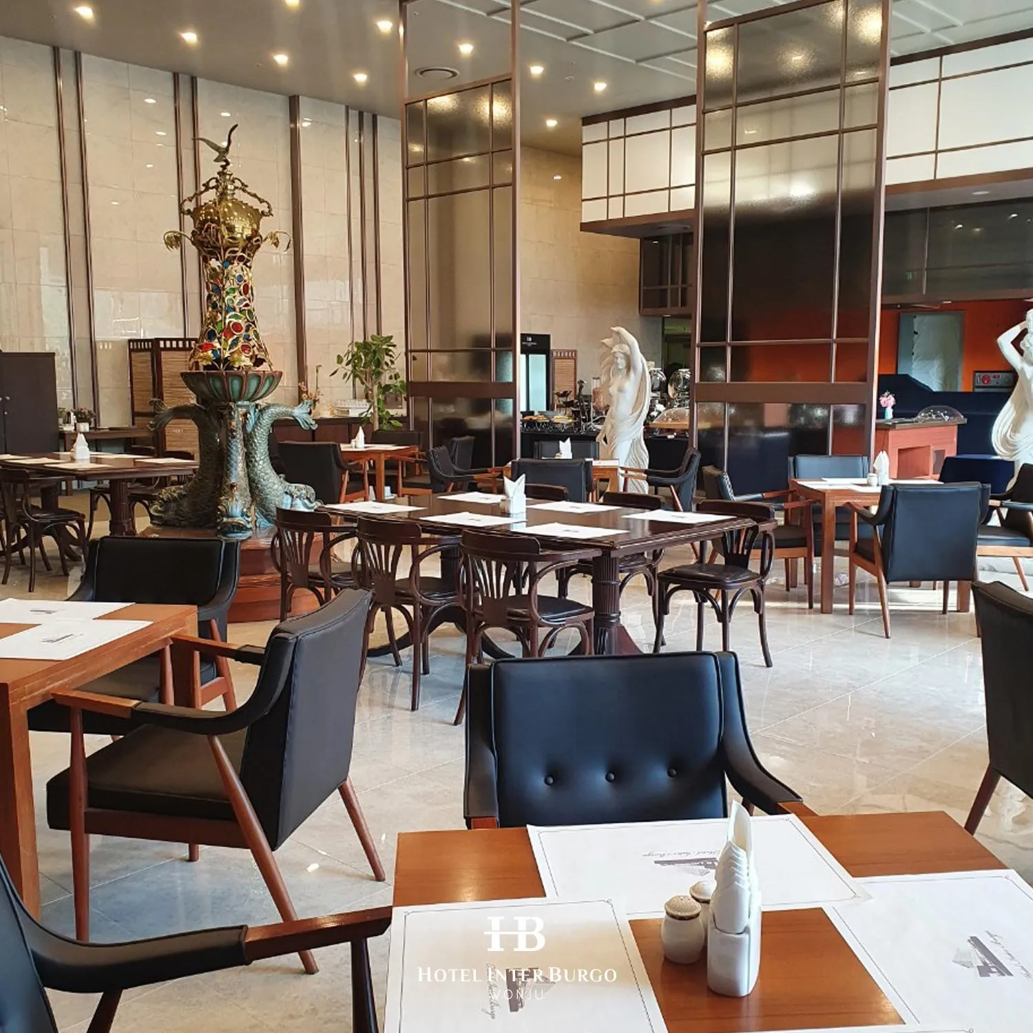 Restaurant/places to eat in Interburgo Hotel Wonju