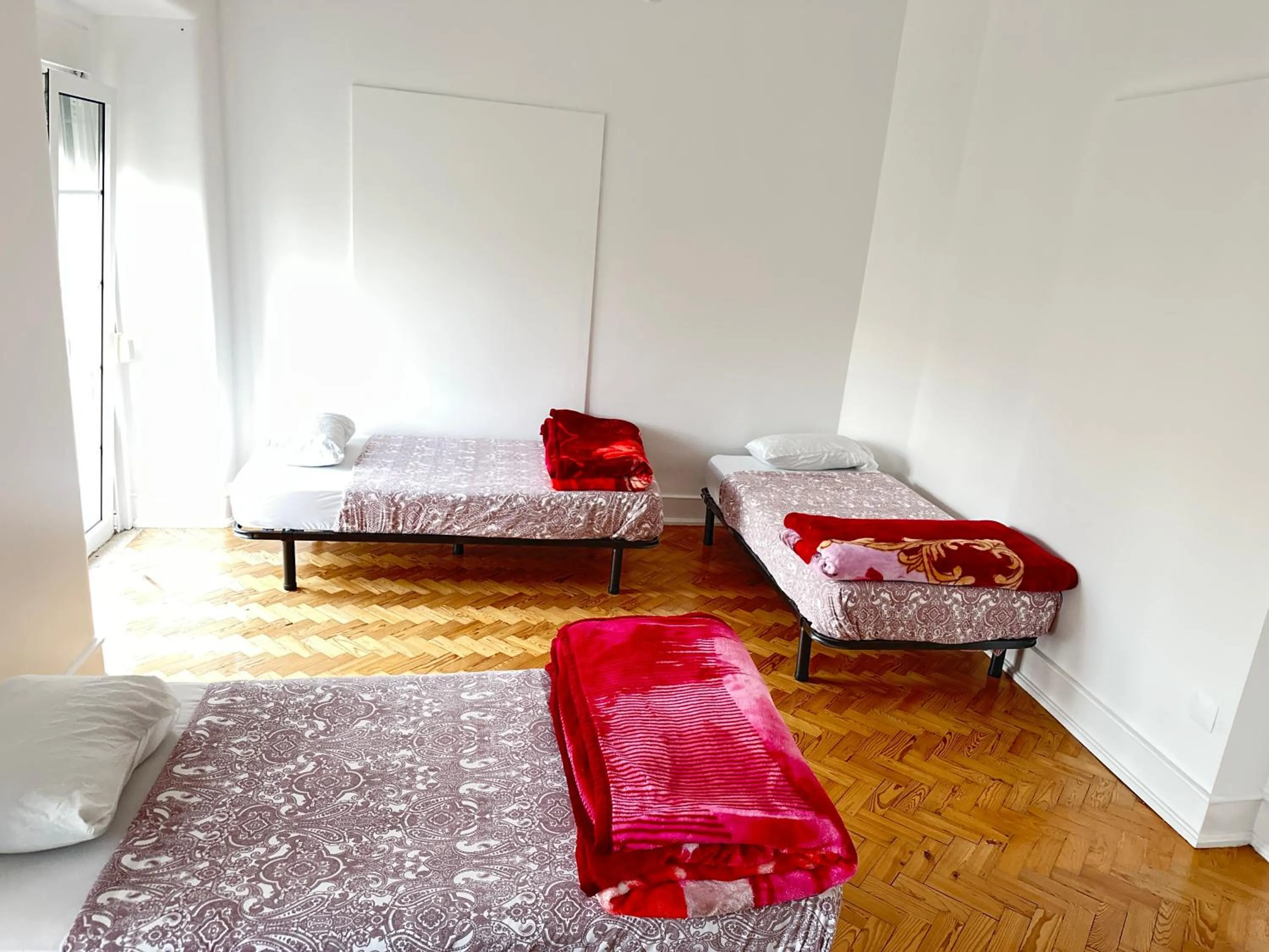 Bed in Rainbow Guest House