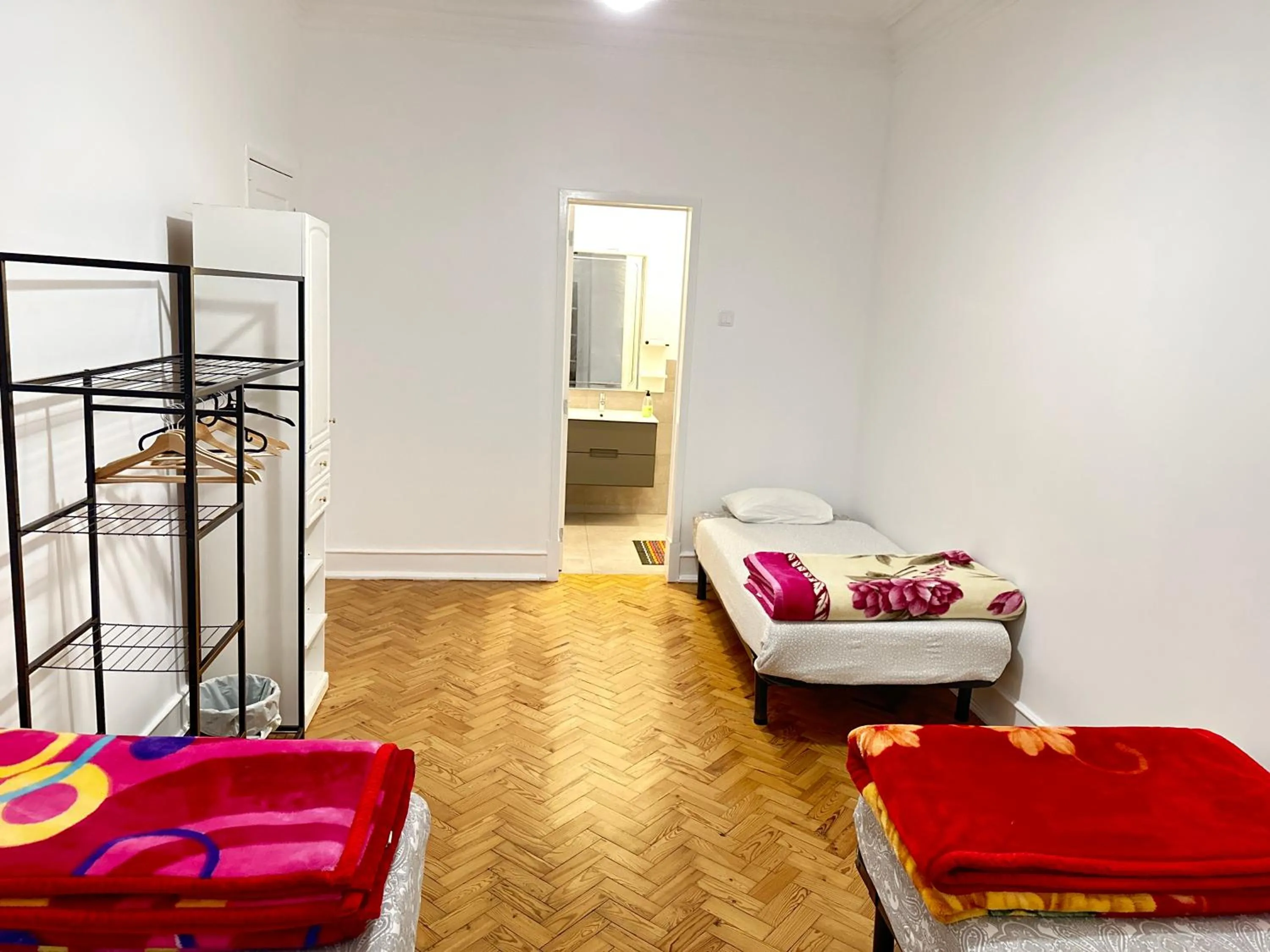 Bed in Rainbow Guest House