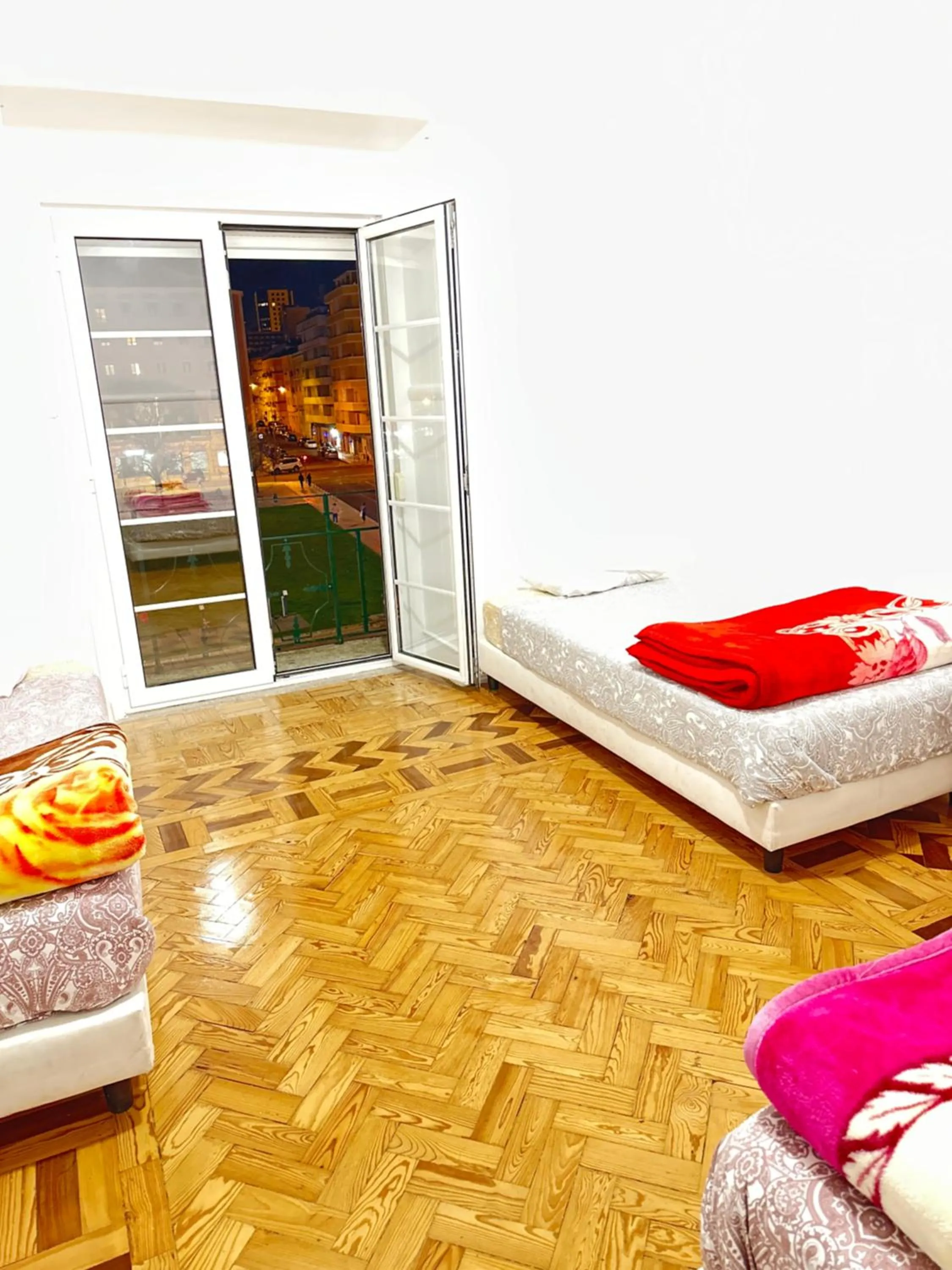 Bed in Rainbow Guest House